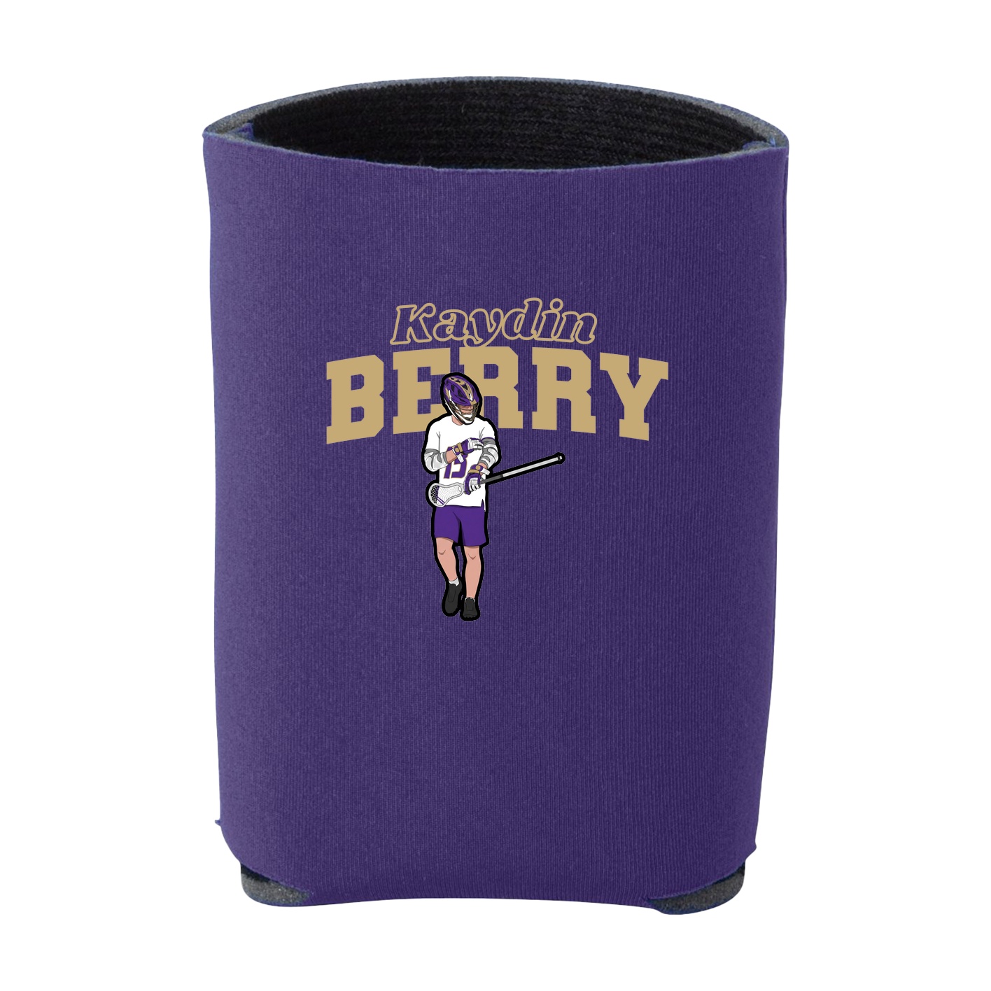 Can Holder — Name Arch in Purple