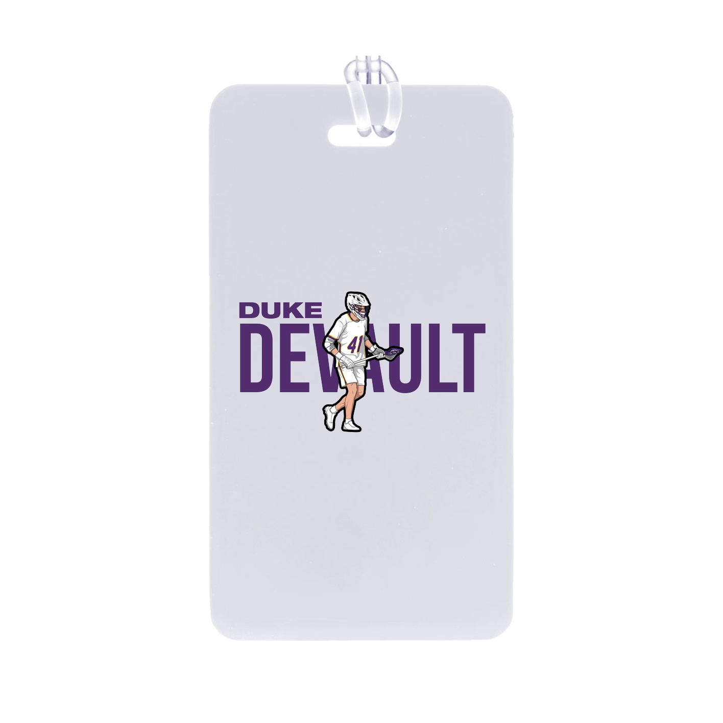 Bag Tag — Player Name in Classic