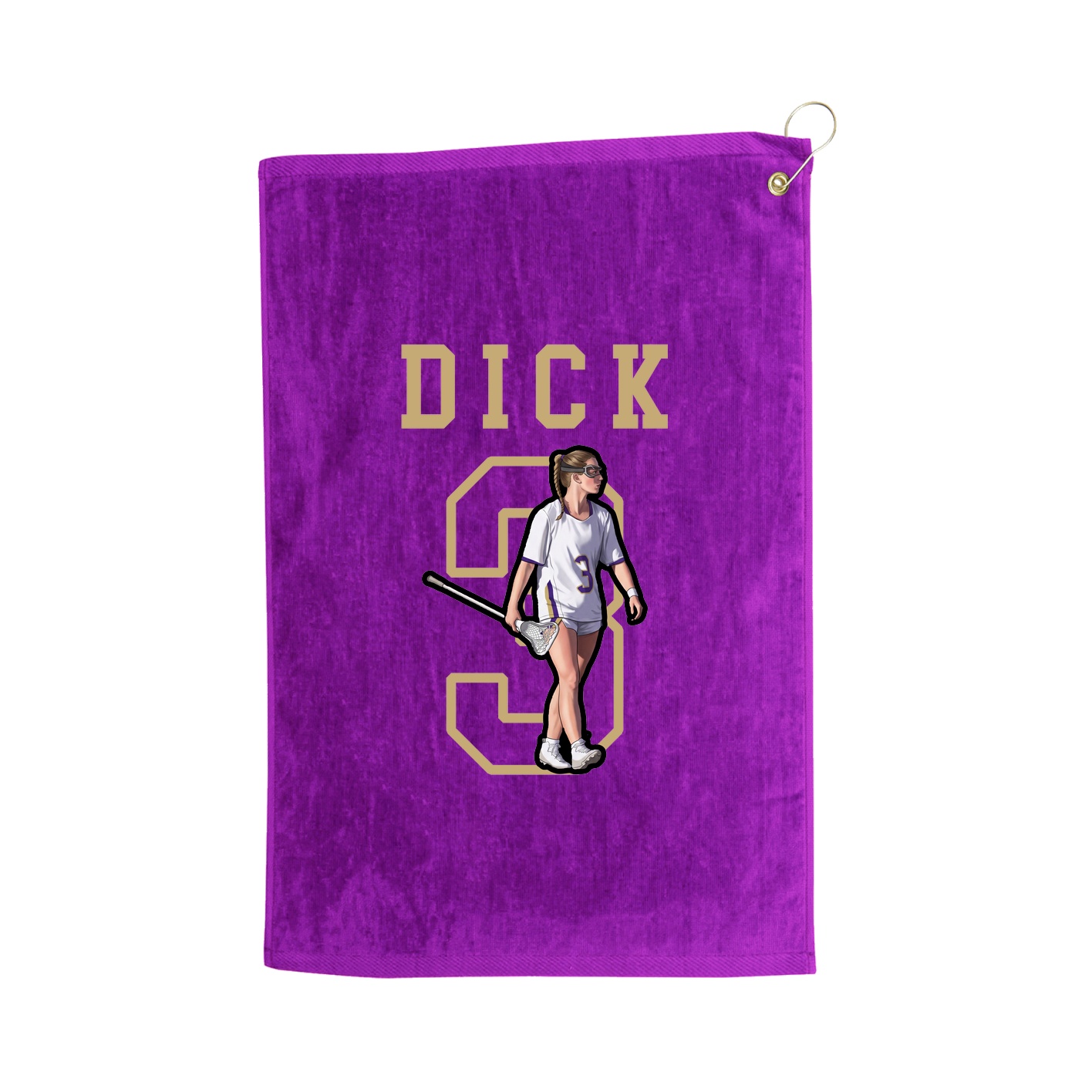 Golf Towel — Shirsey in Purple