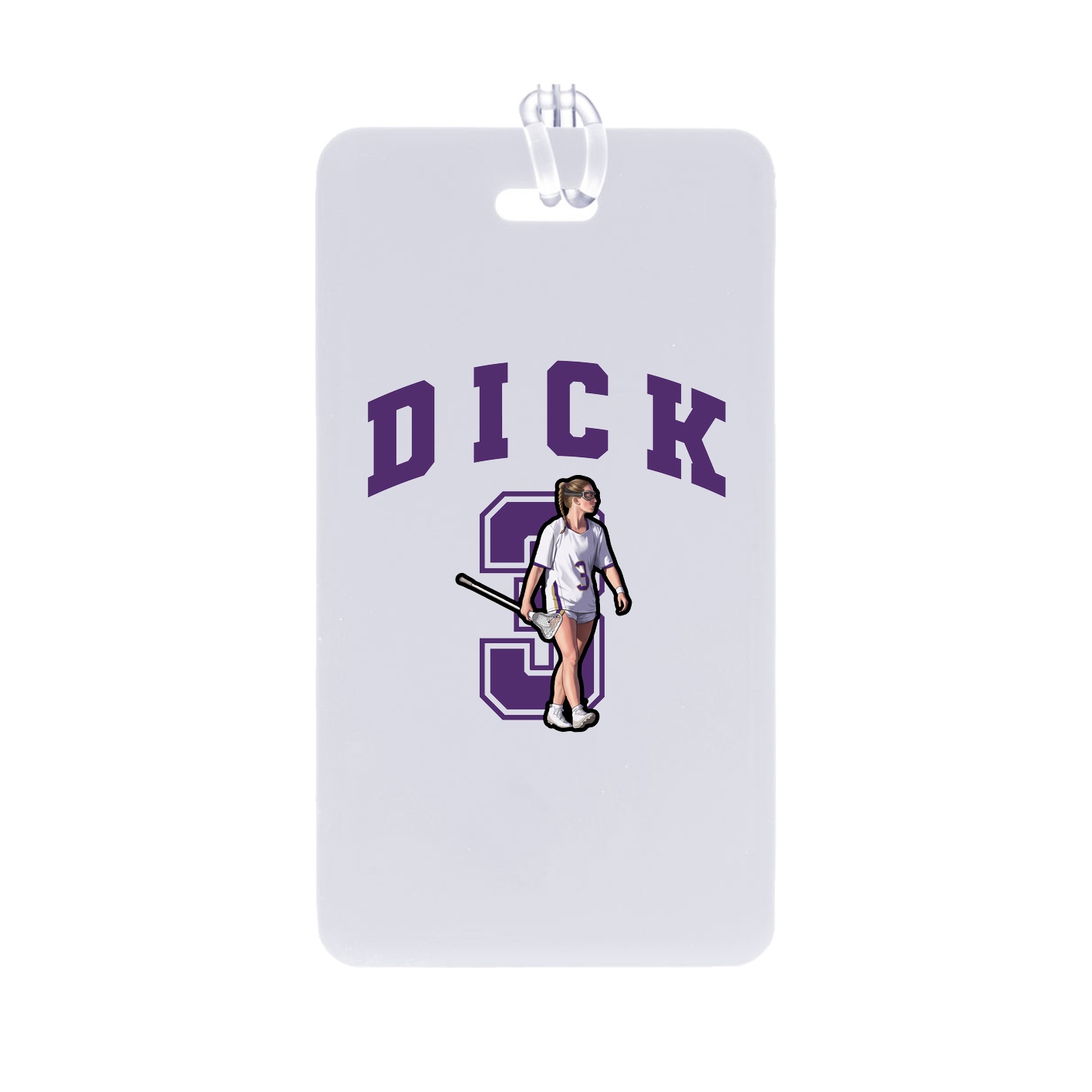 Bag Tag — Number in Classic