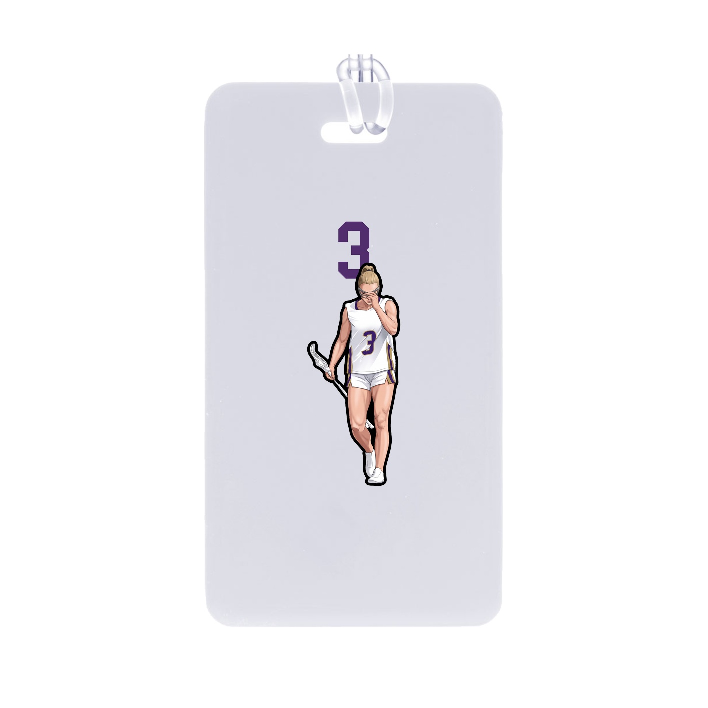 Bag Tag — Number Top in Classic