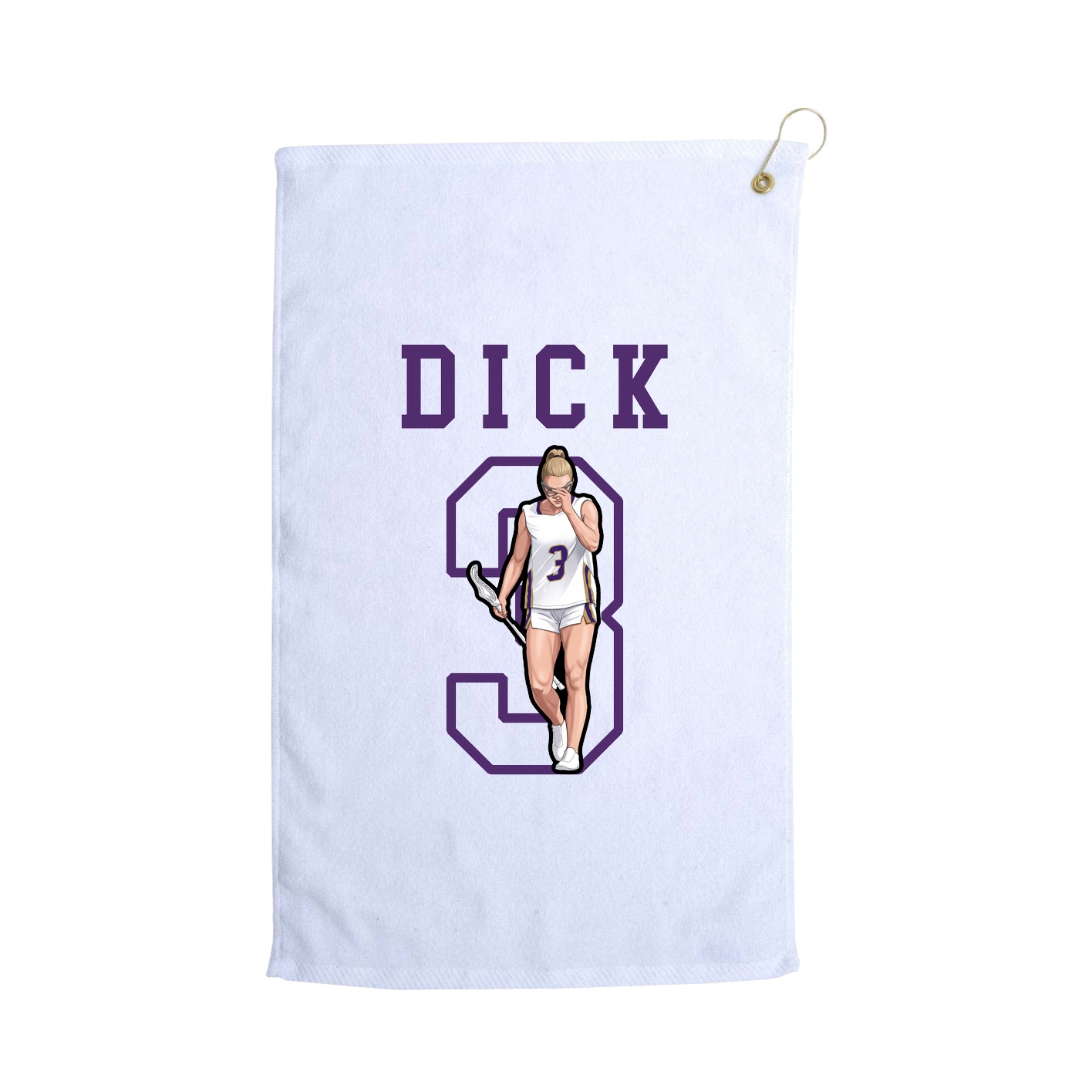 Golf Towel — Shirsey in White