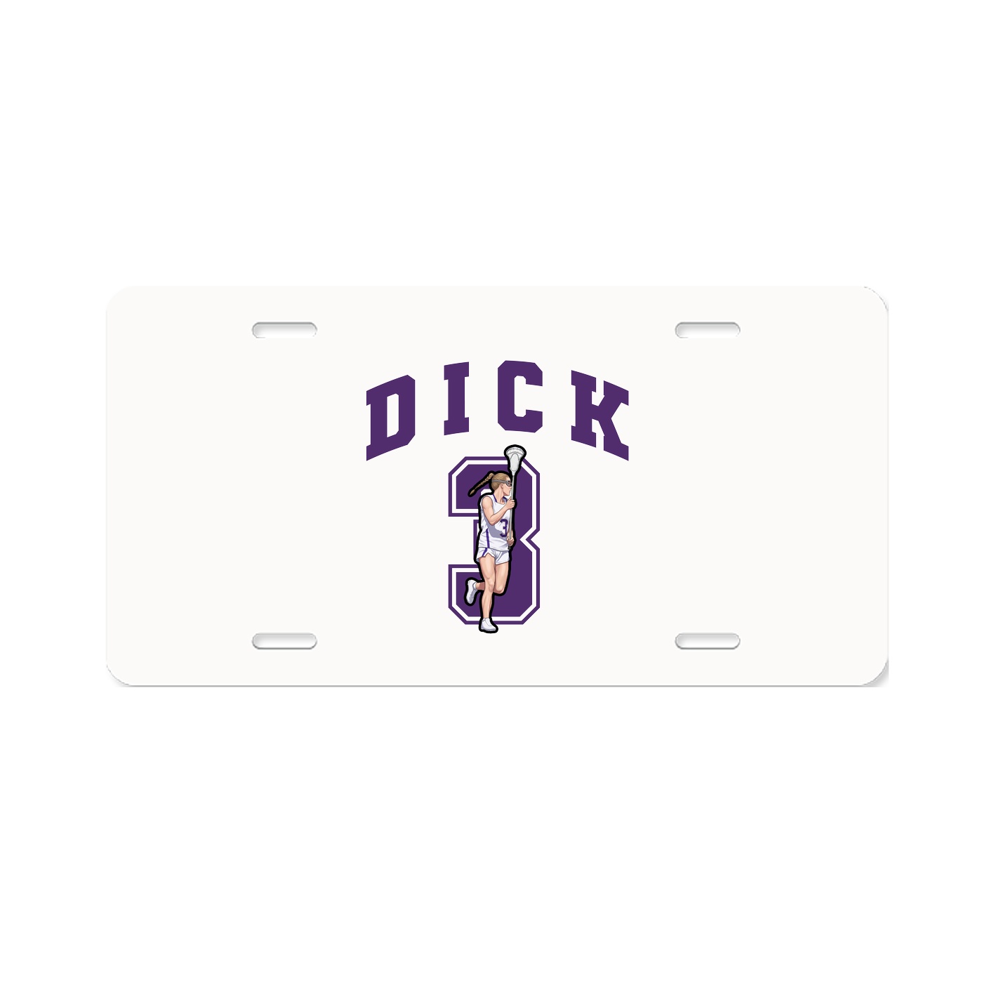 License Plate — Number in Classic