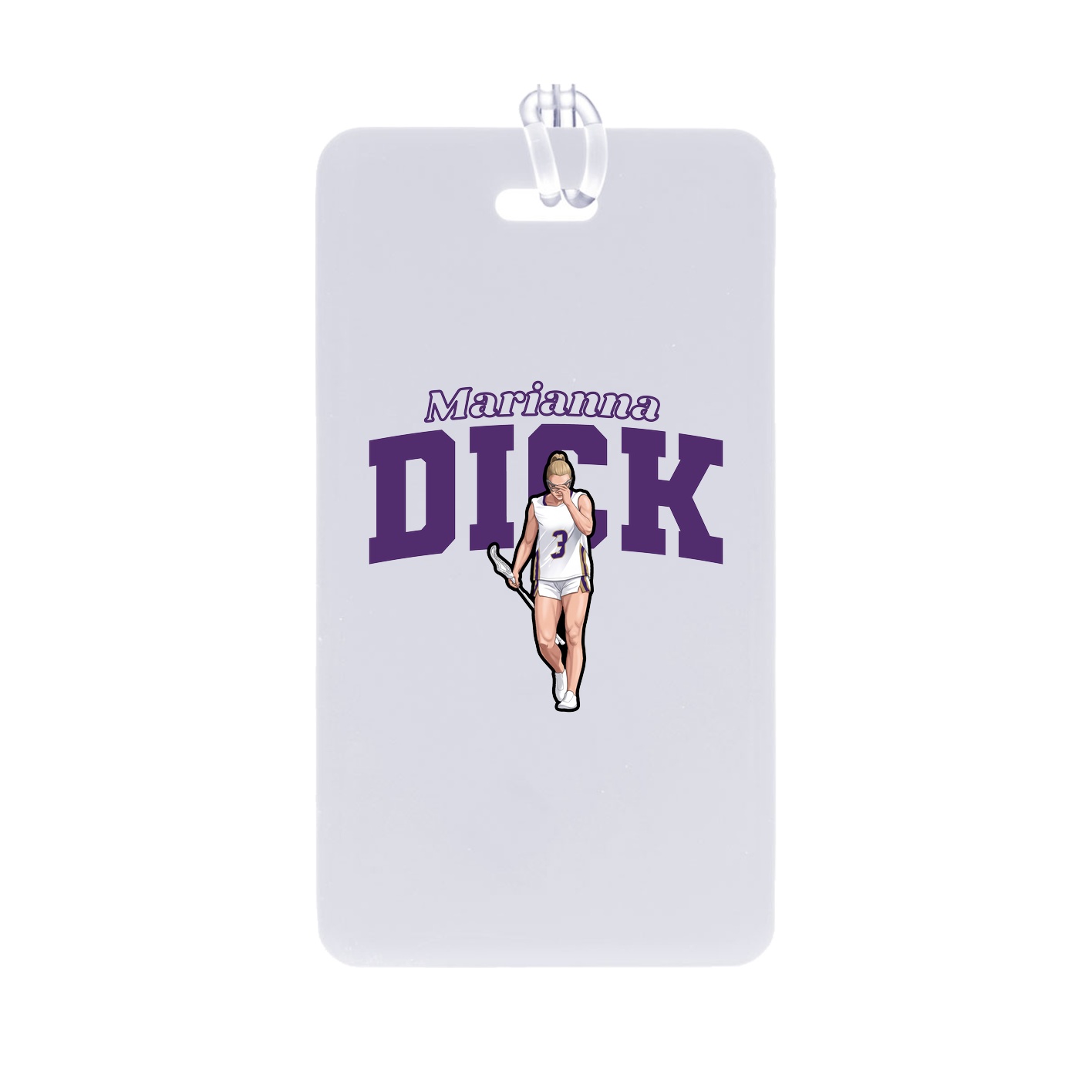 Bag Tag — Name Arch in Classic