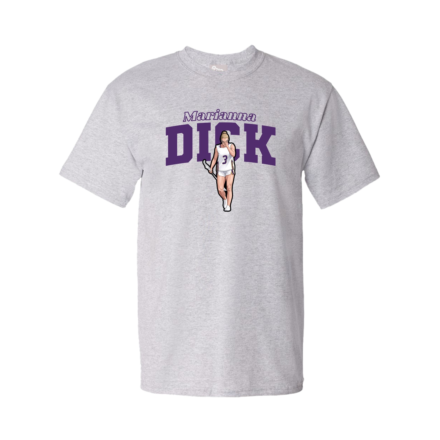 Youth Tee — Name Arch in Grey