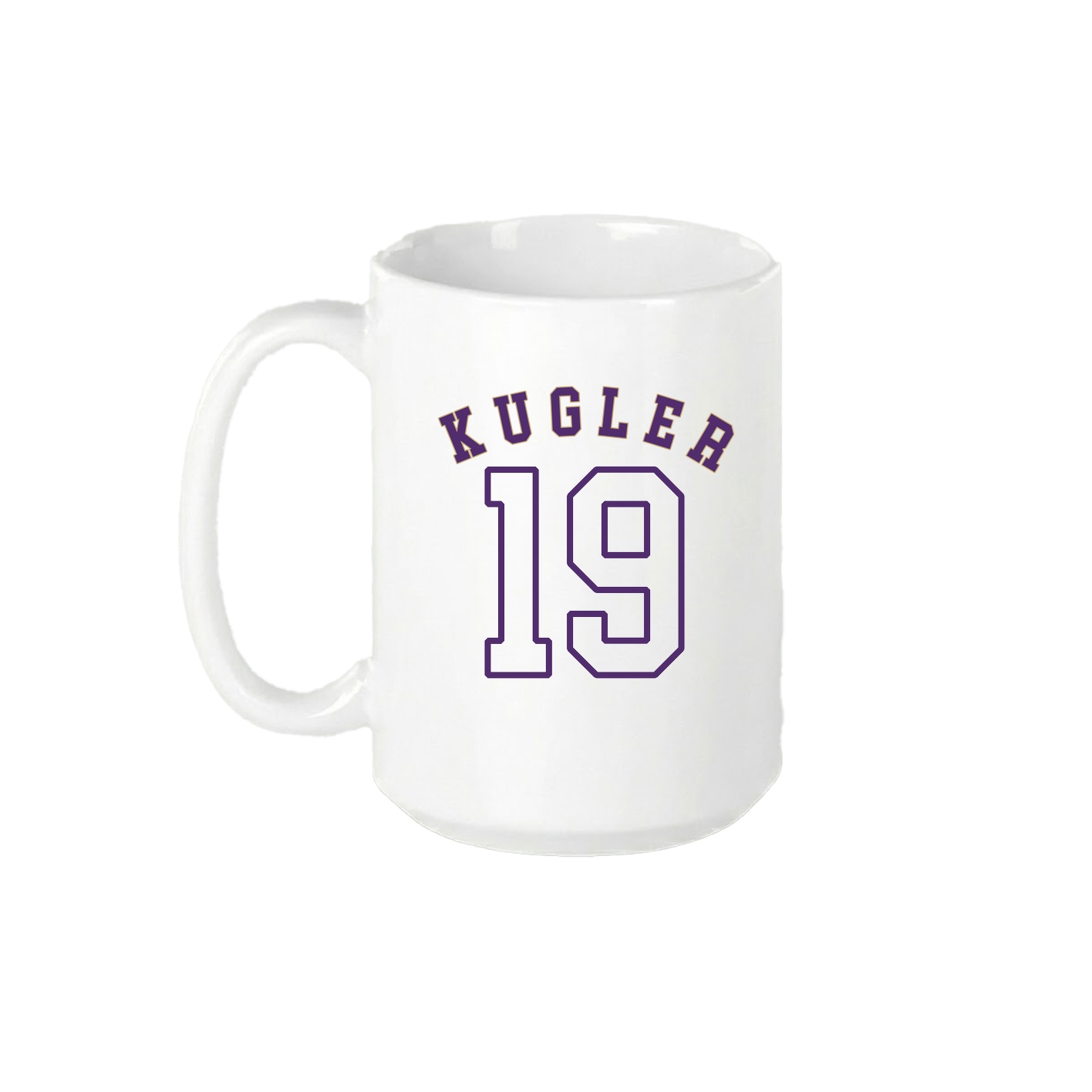 15oz Coffee Mug — Shirsey Arch in White