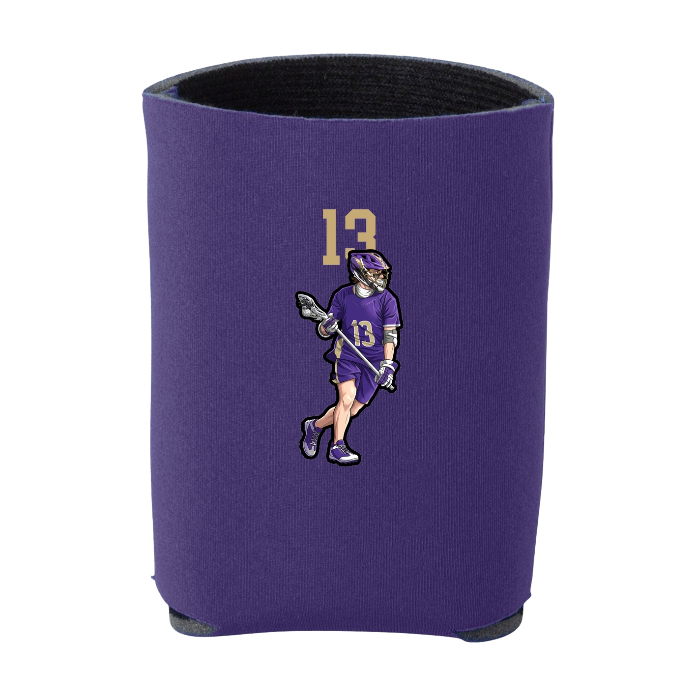 Can Holder — Number Top in Purple