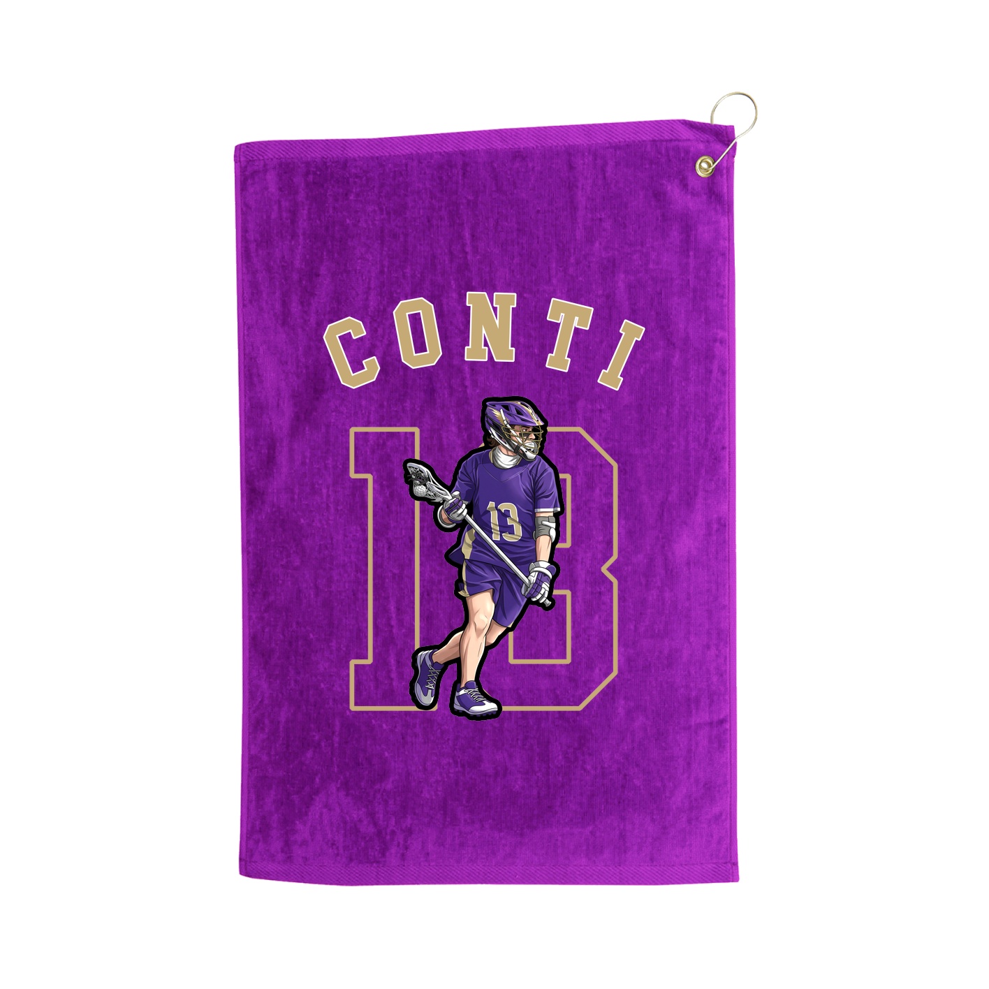 Golf Towel — Shirsey Arch in Purple