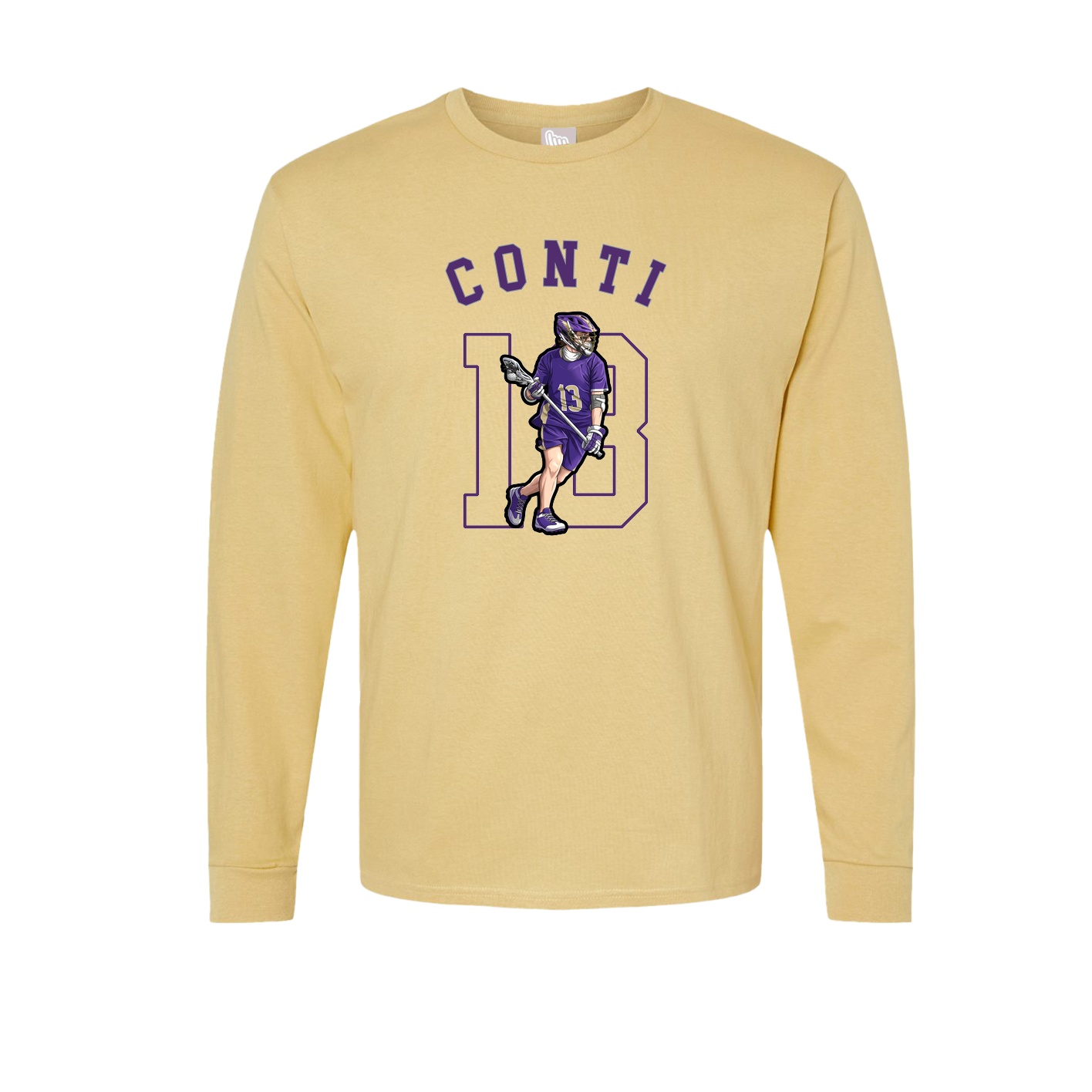 Long Sleeve Tee — Shirsey Arch in Vegas Gold