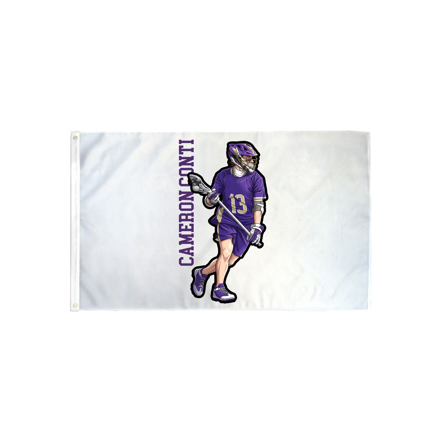 3x5 Flag — Name Vertical in Classic