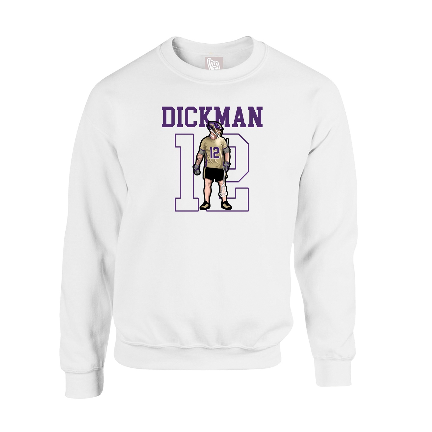 Fleece Crew — Shirsey in White