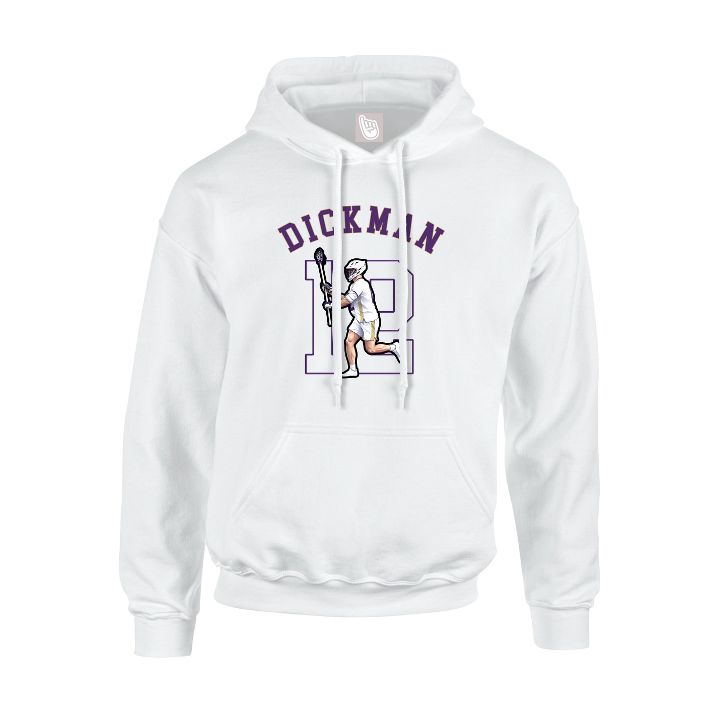 Hoodie — Shirsey Arch in White