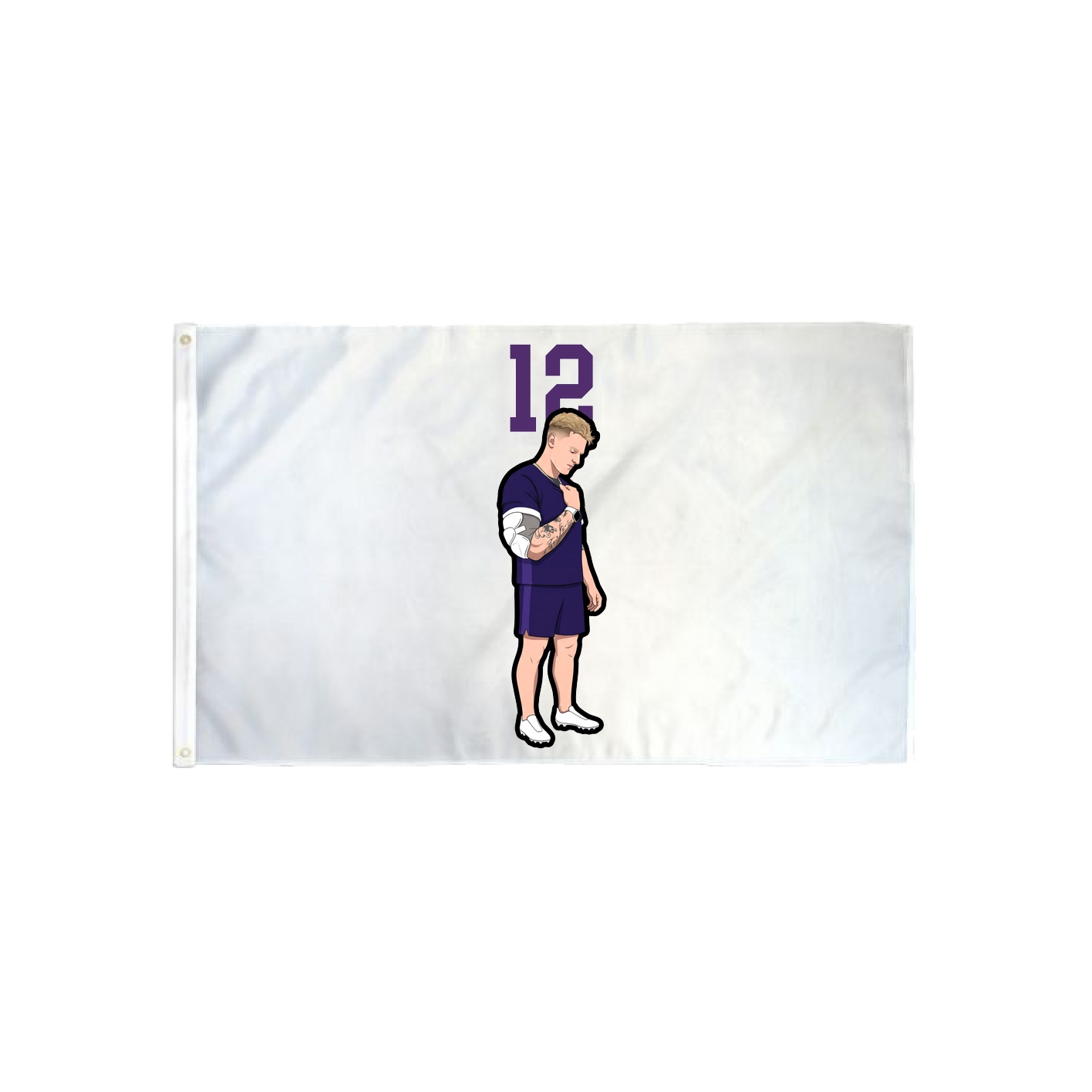 3x5 Flag — Number Top in Classic