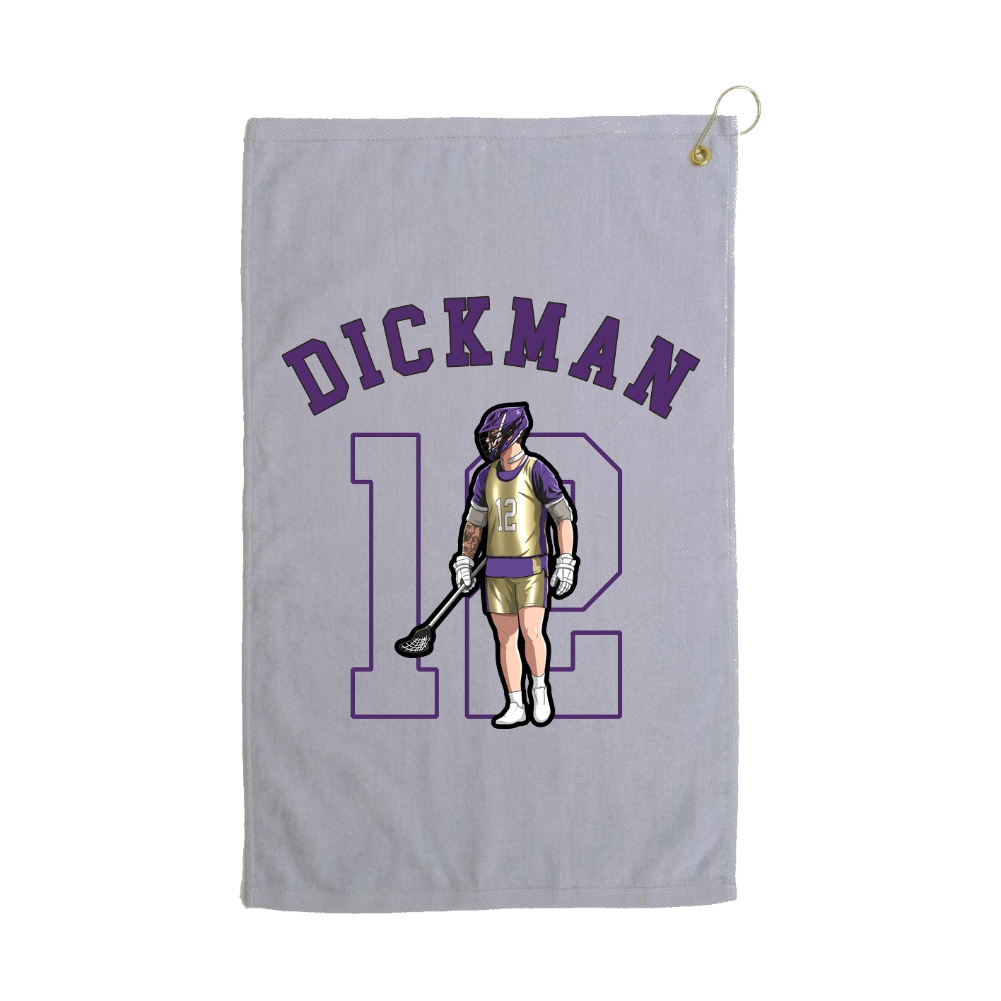 Golf Towel — Shirsey Arch in Grey