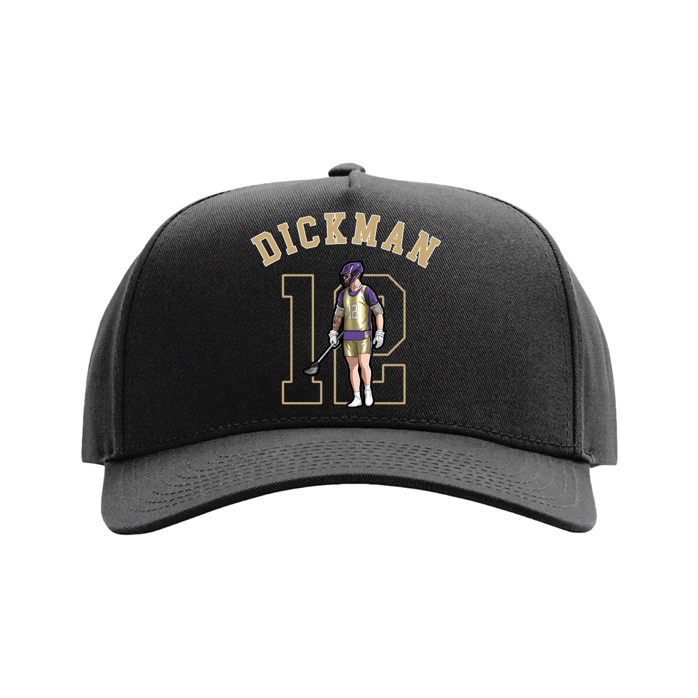 Full Fabric Five-Panel Champ Cap