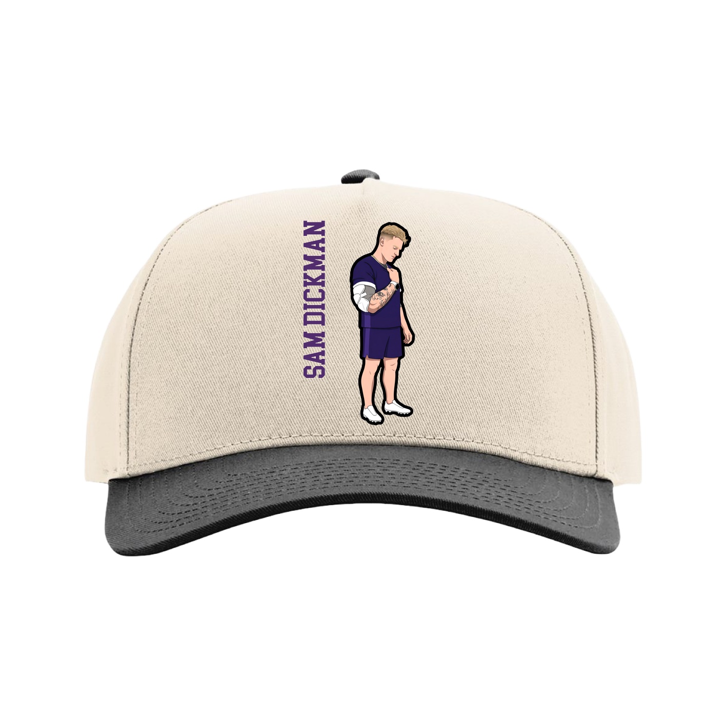 Full Fabric Five-Panel Champ Cap
