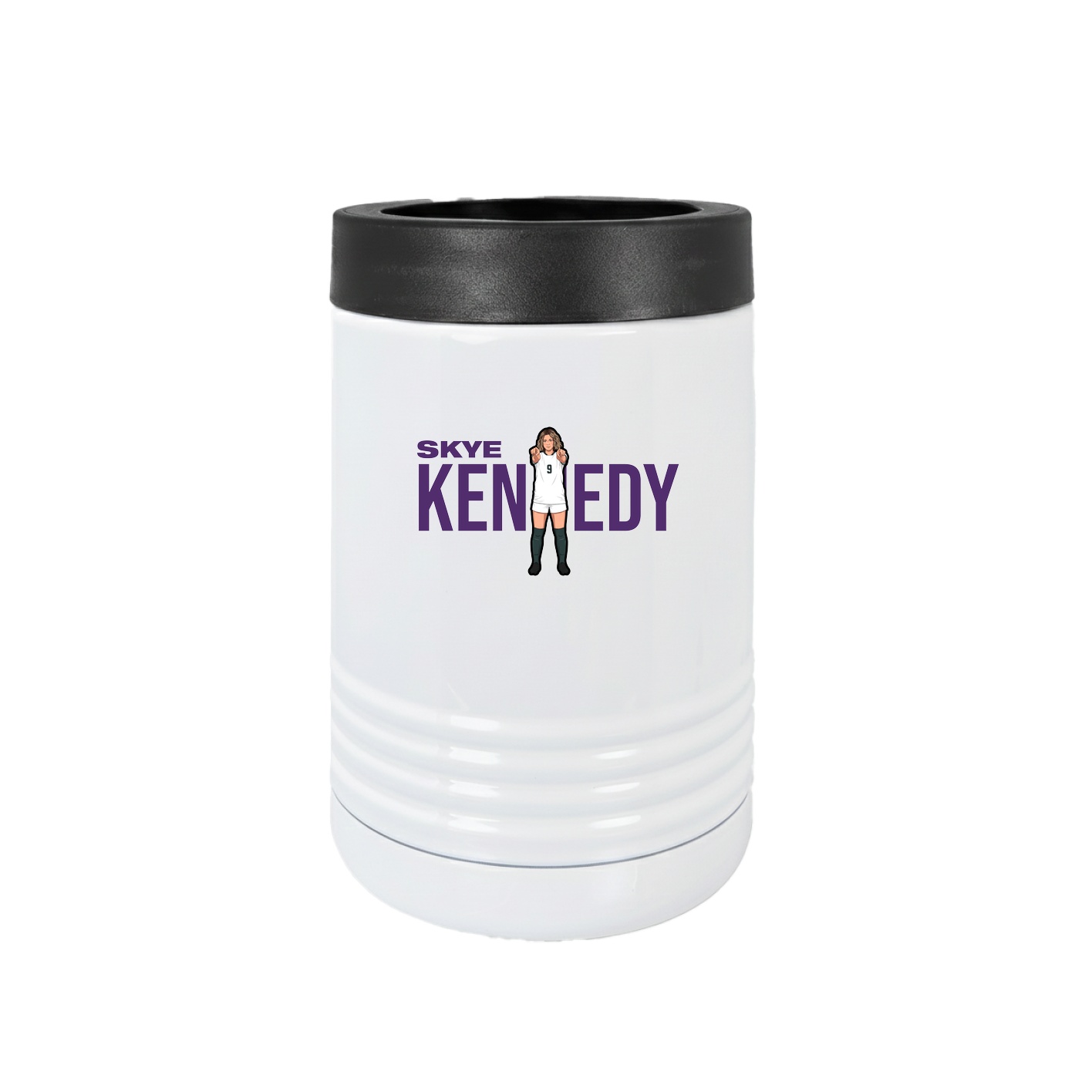 Beverage Holder — Player Name in White