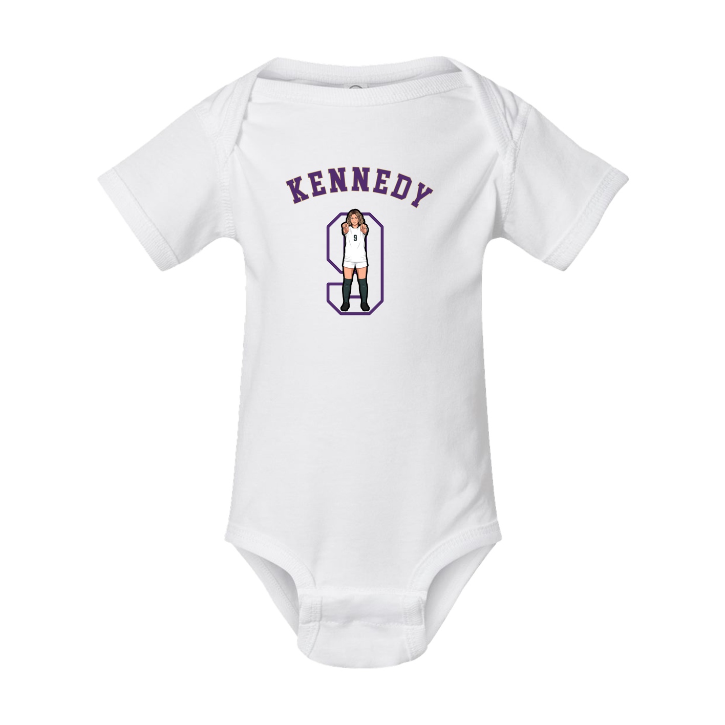 Baby Onesie — Shirsey Arch in White