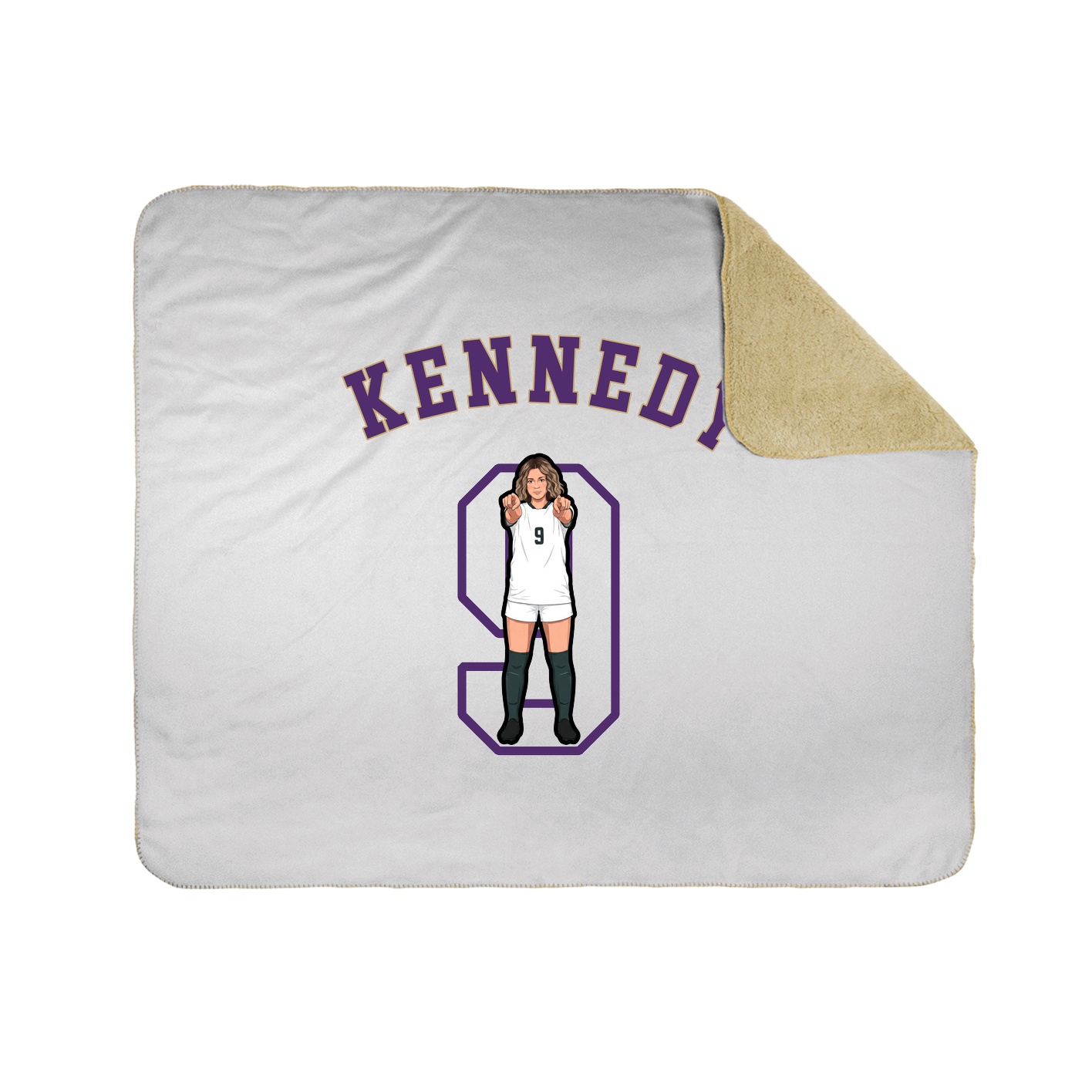 Throw Blanket — Shirsey Arch in White