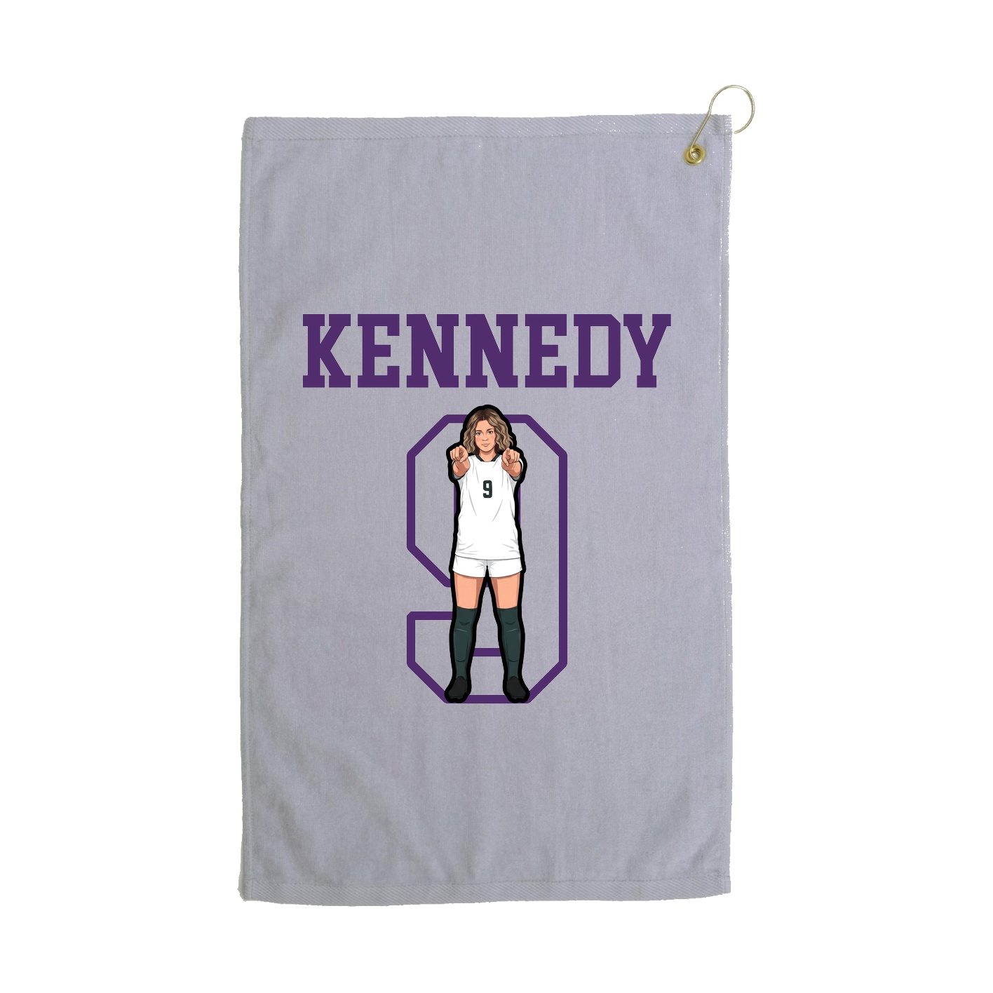 Golf Towel — Shirsey in Grey