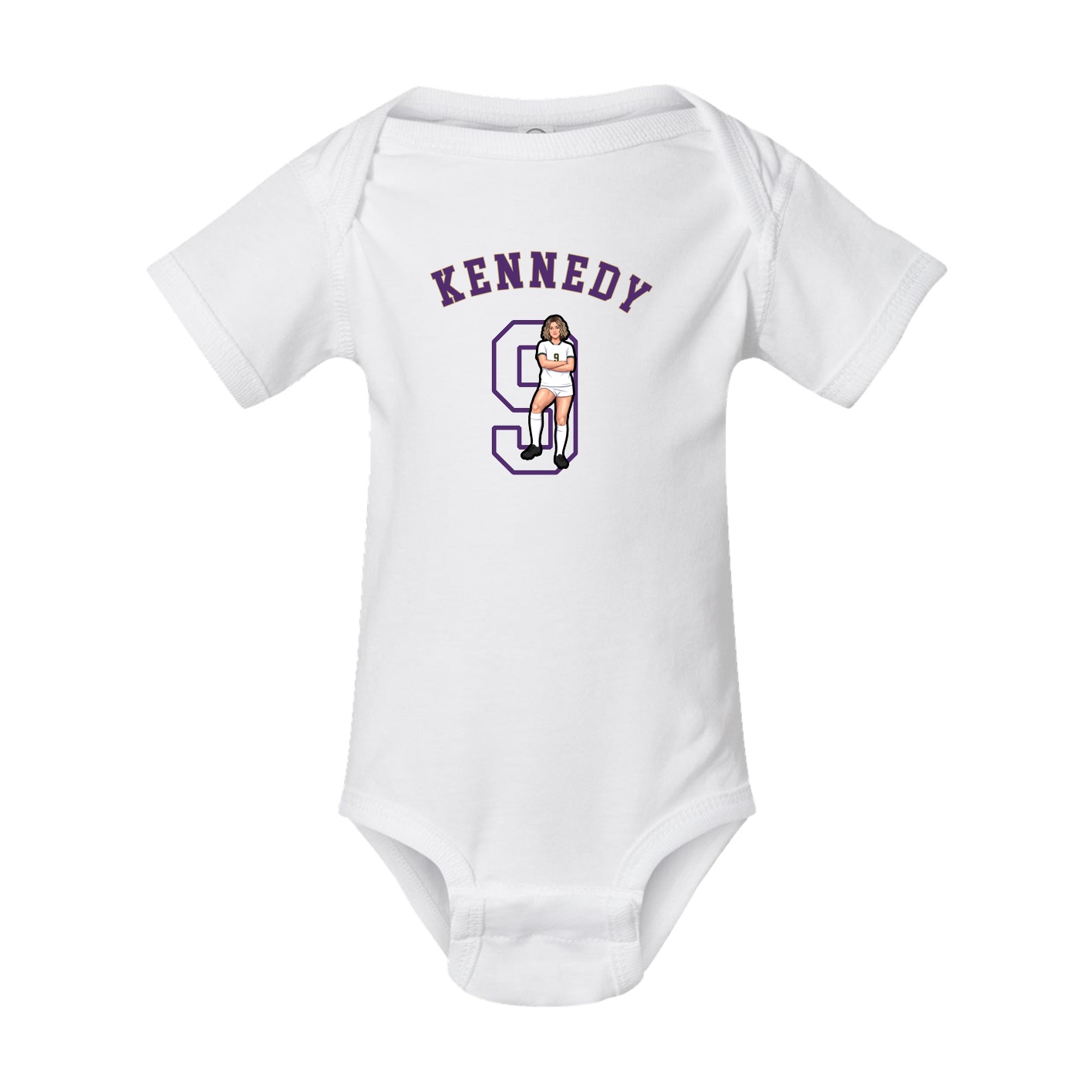 Baby Onesie — Shirsey Arch in White