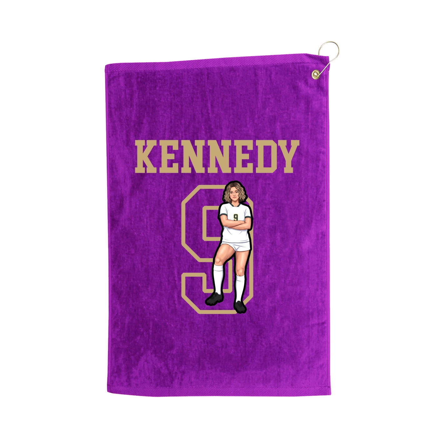 Golf Towel — Shirsey in Purple