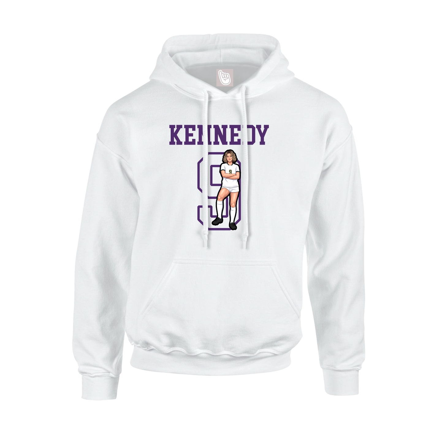 Youth Hoodie — Shirsey in White