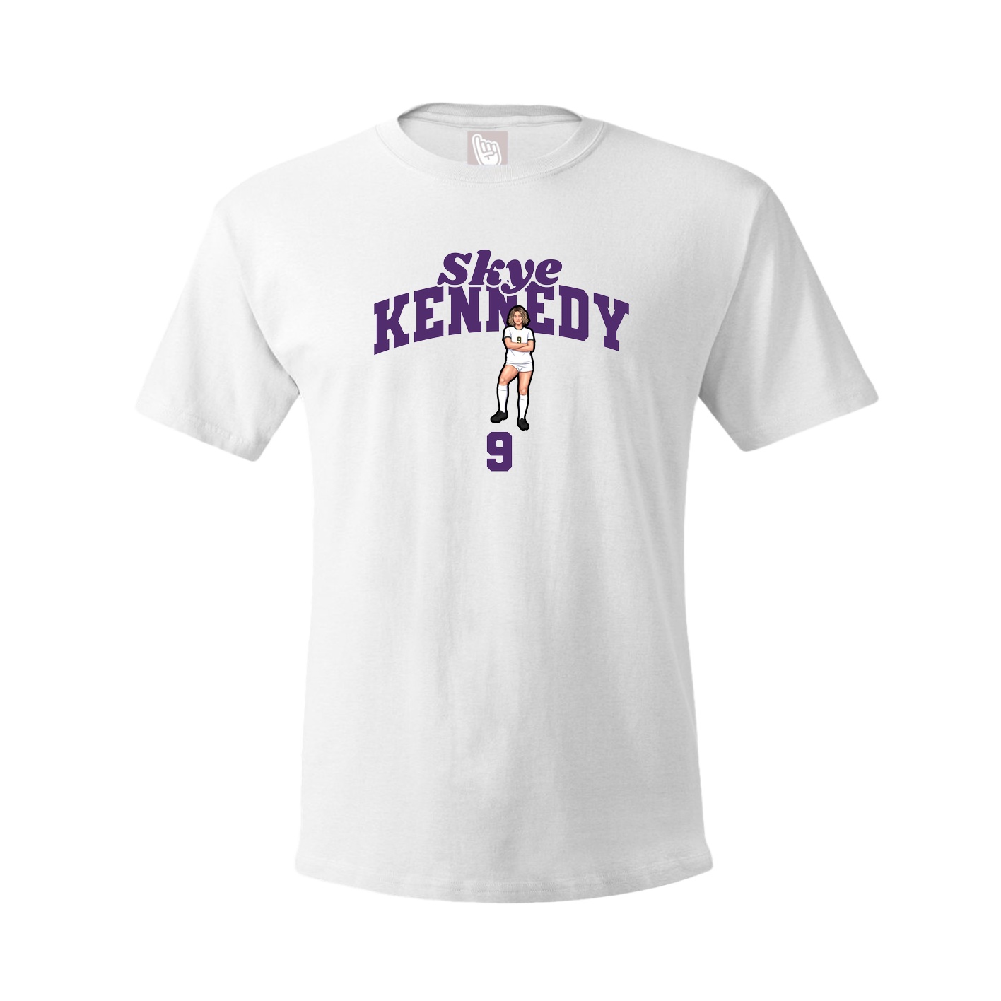 Tee — Signature Arch in White