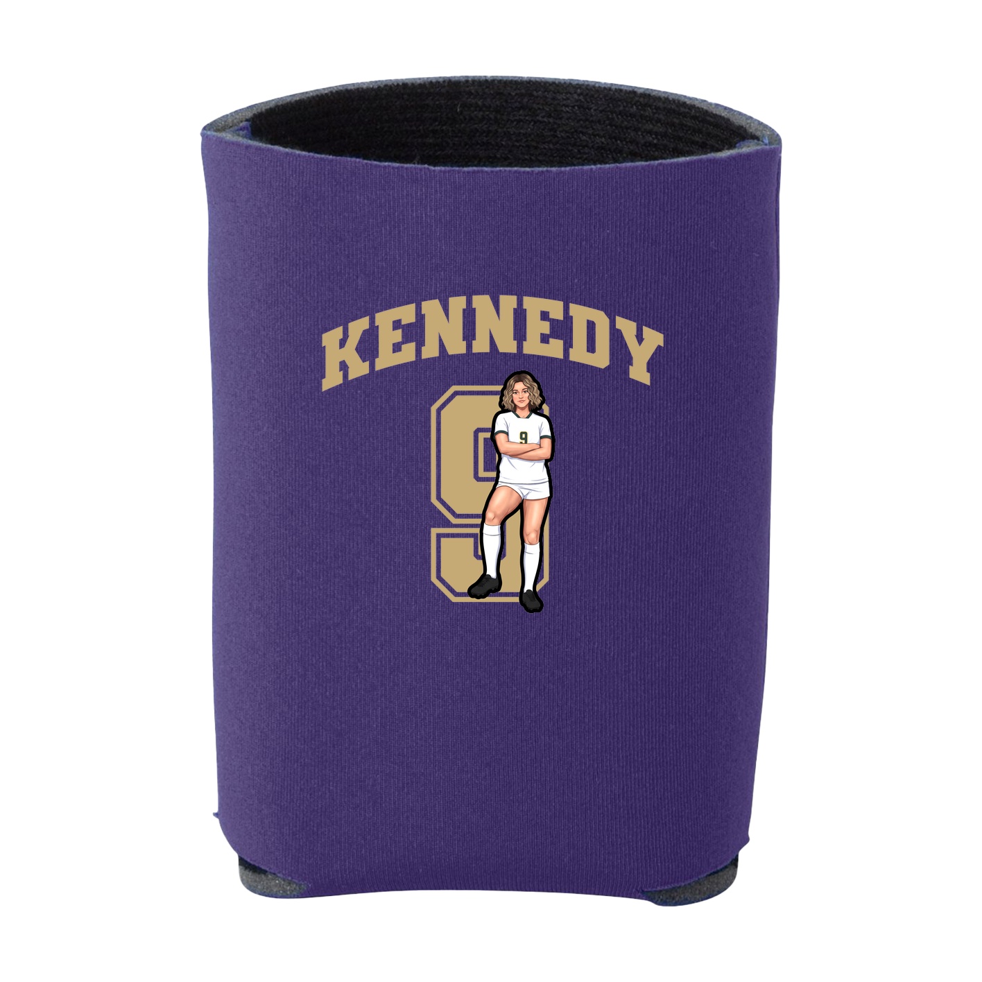 Can Holder — Number in Purple