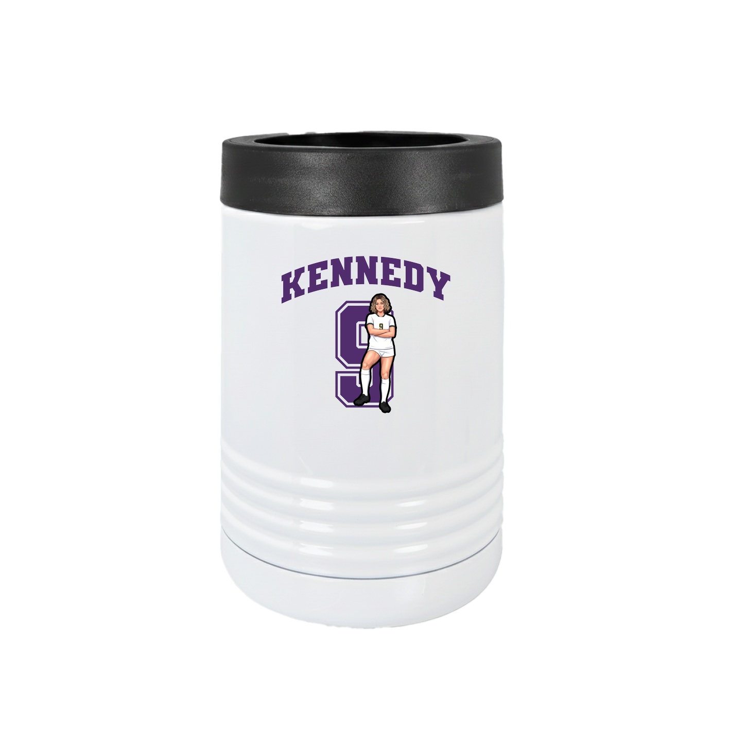 Beverage Holder — Number in White