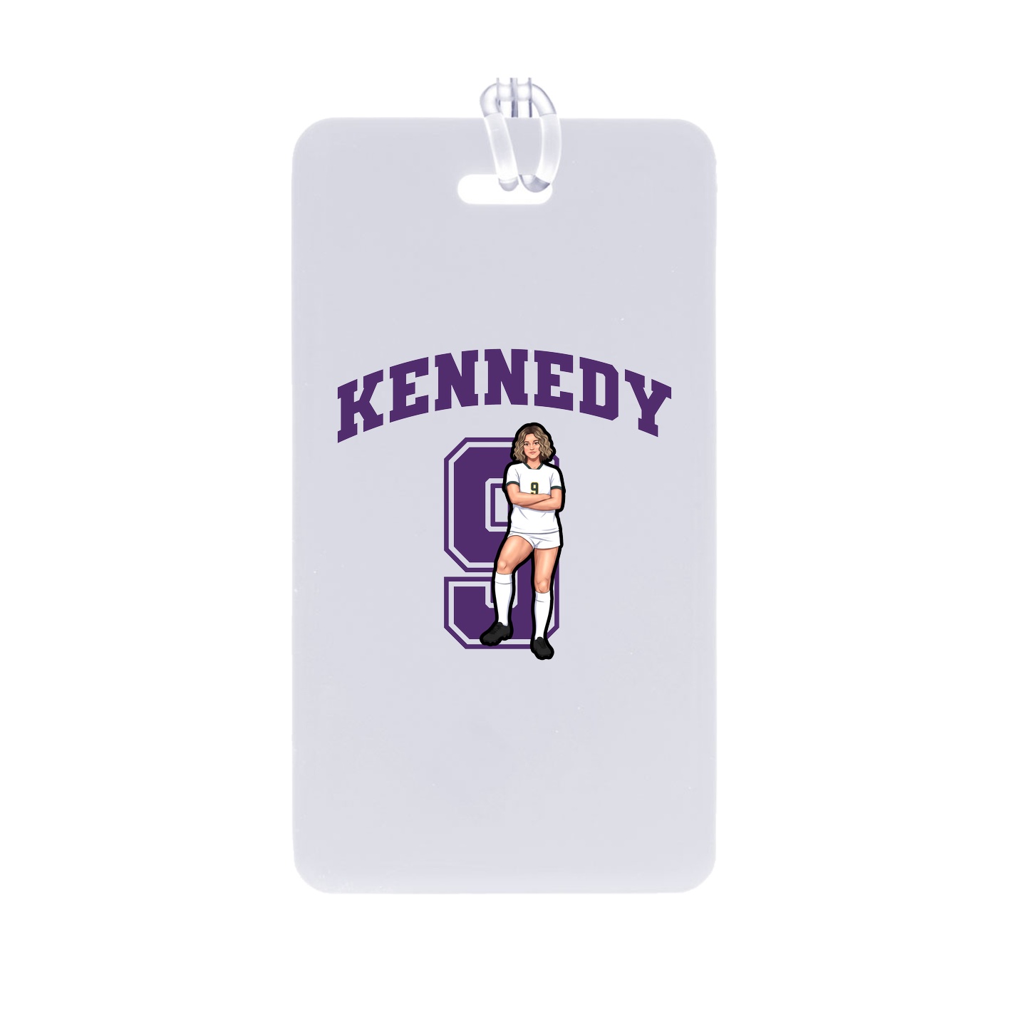 Bag Tag — Number in Classic