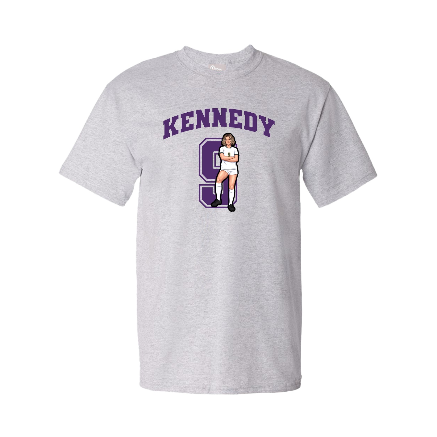 Tee — Number in Grey