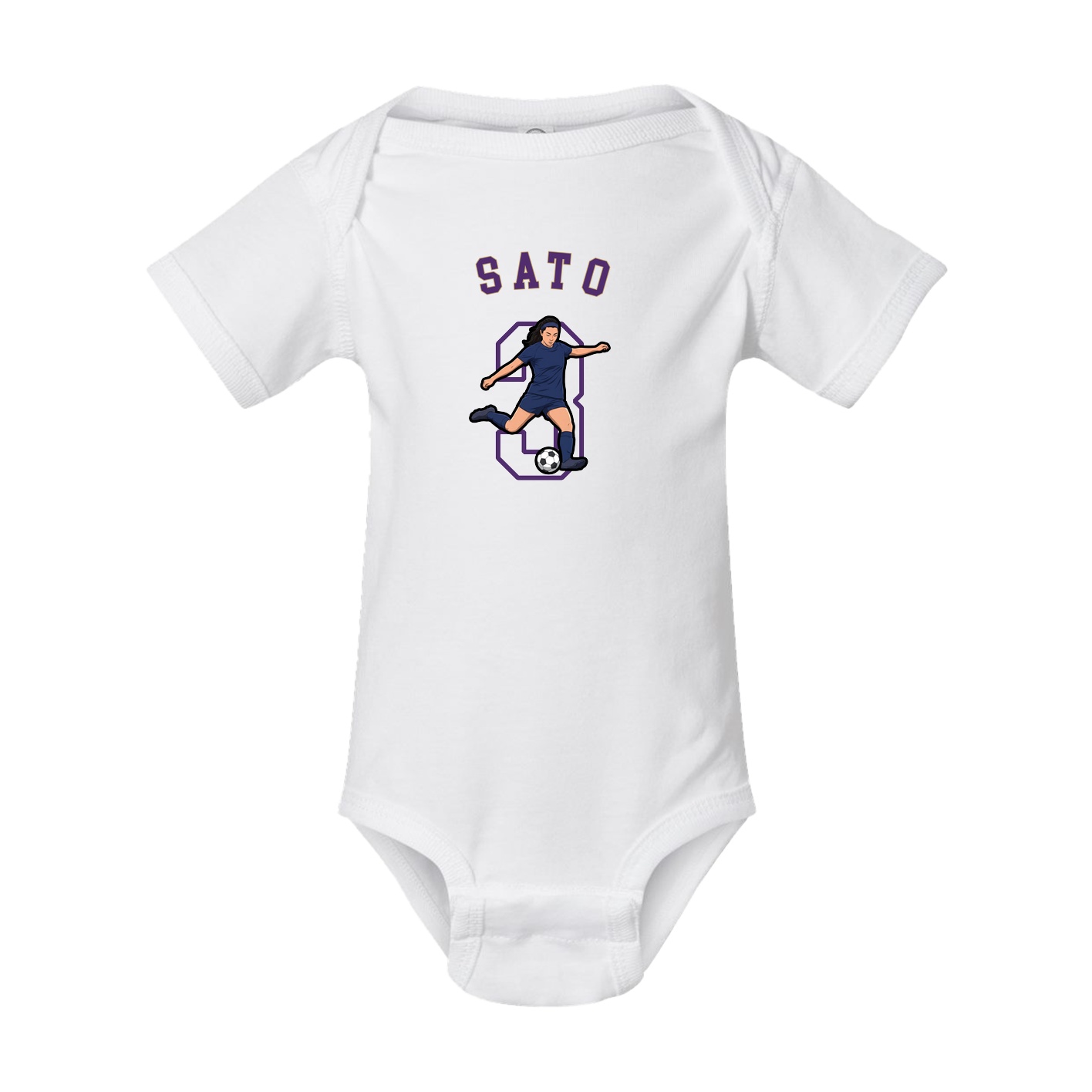 Baby Onesie — Shirsey Arch in White