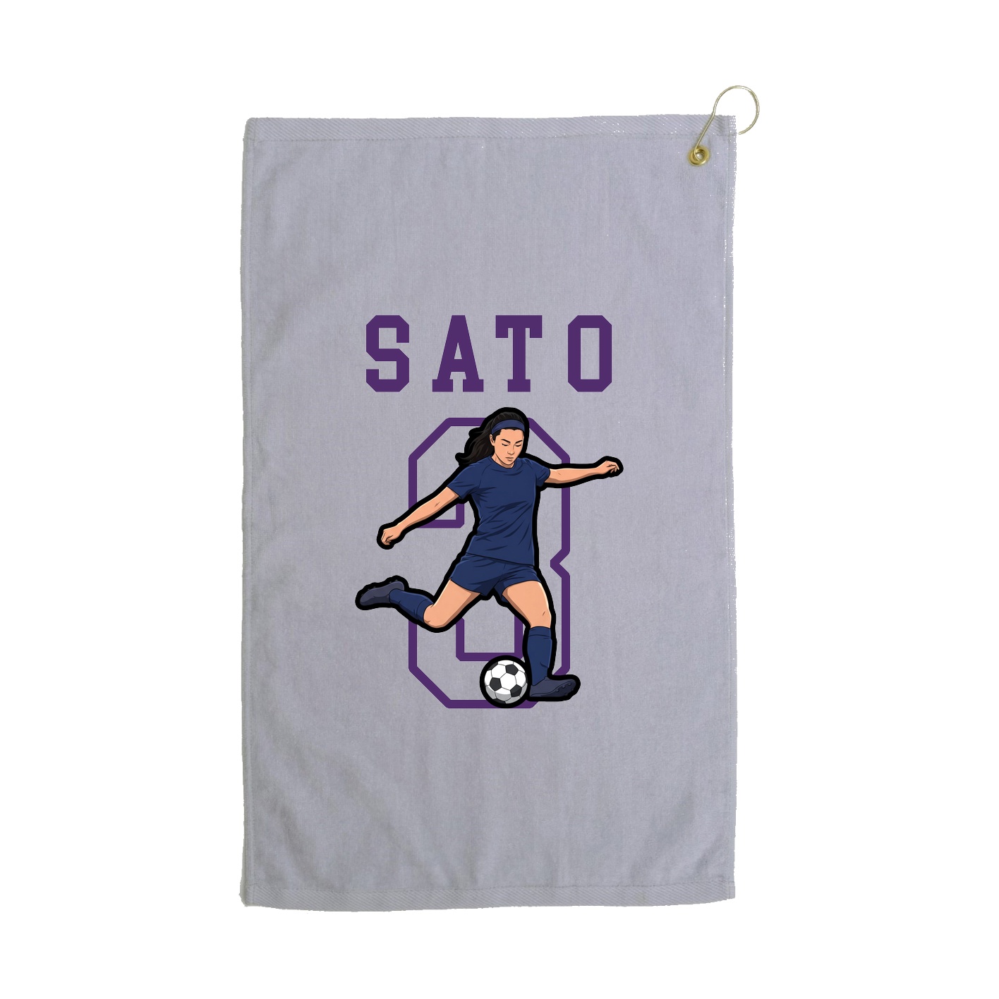 Golf Towel — Shirsey in Grey