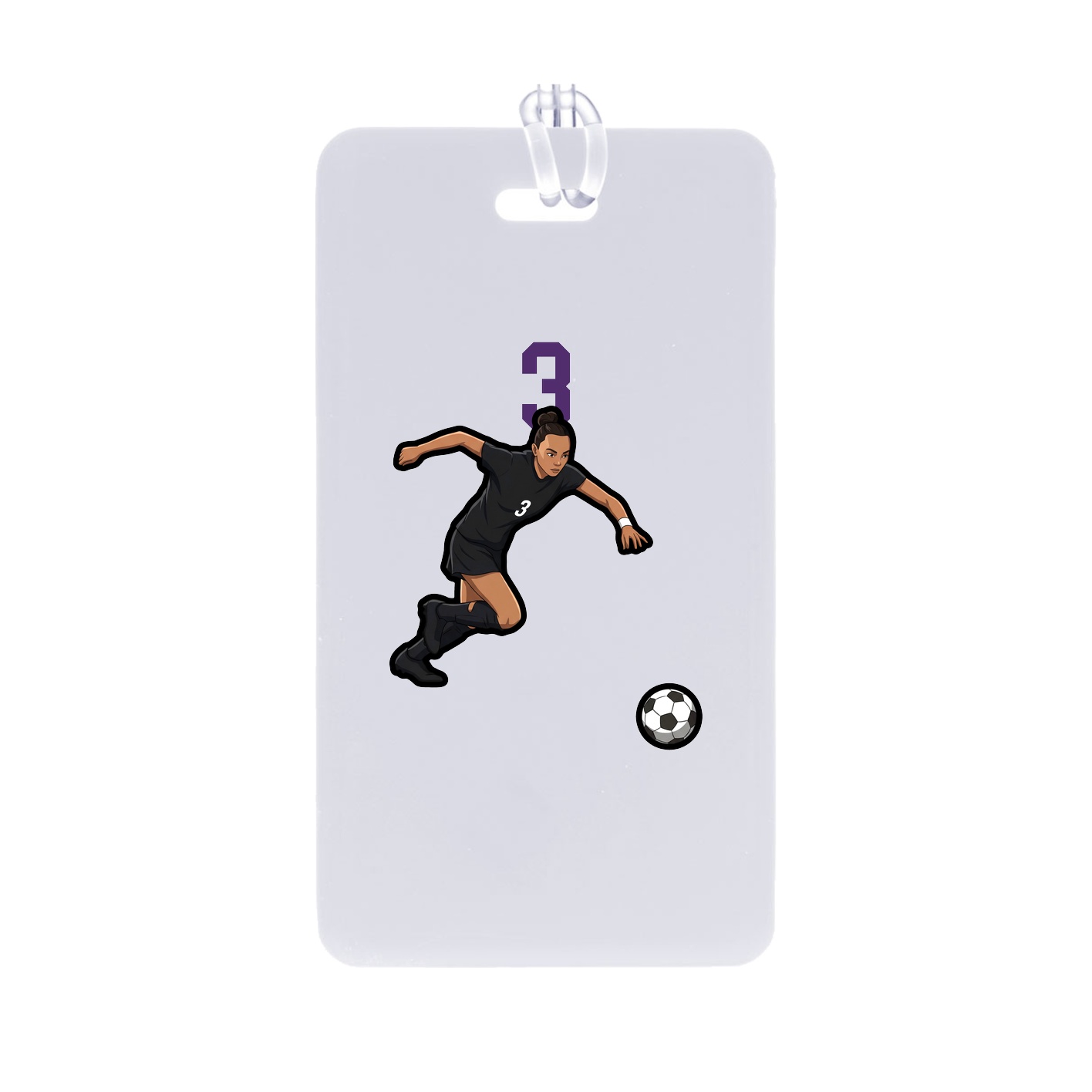 Bag Tag — Number Top in Classic