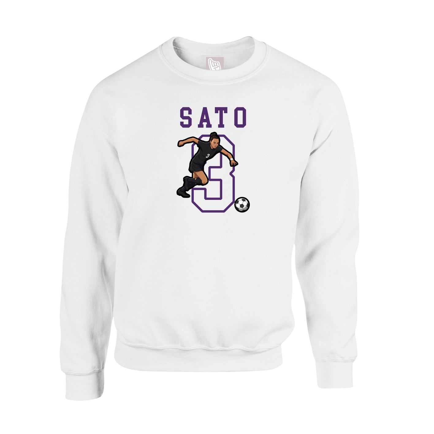 Fleece Crew — Shirsey in White