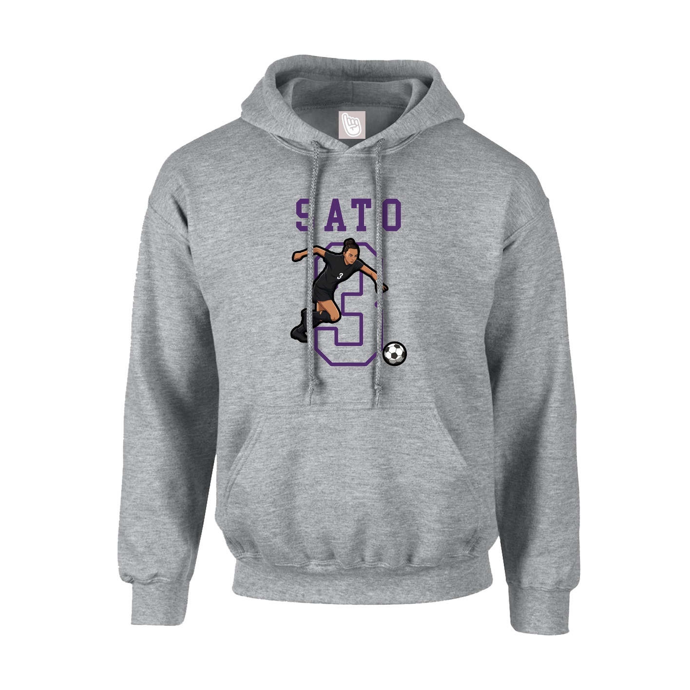 Youth Hoodie — Shirsey in Grey