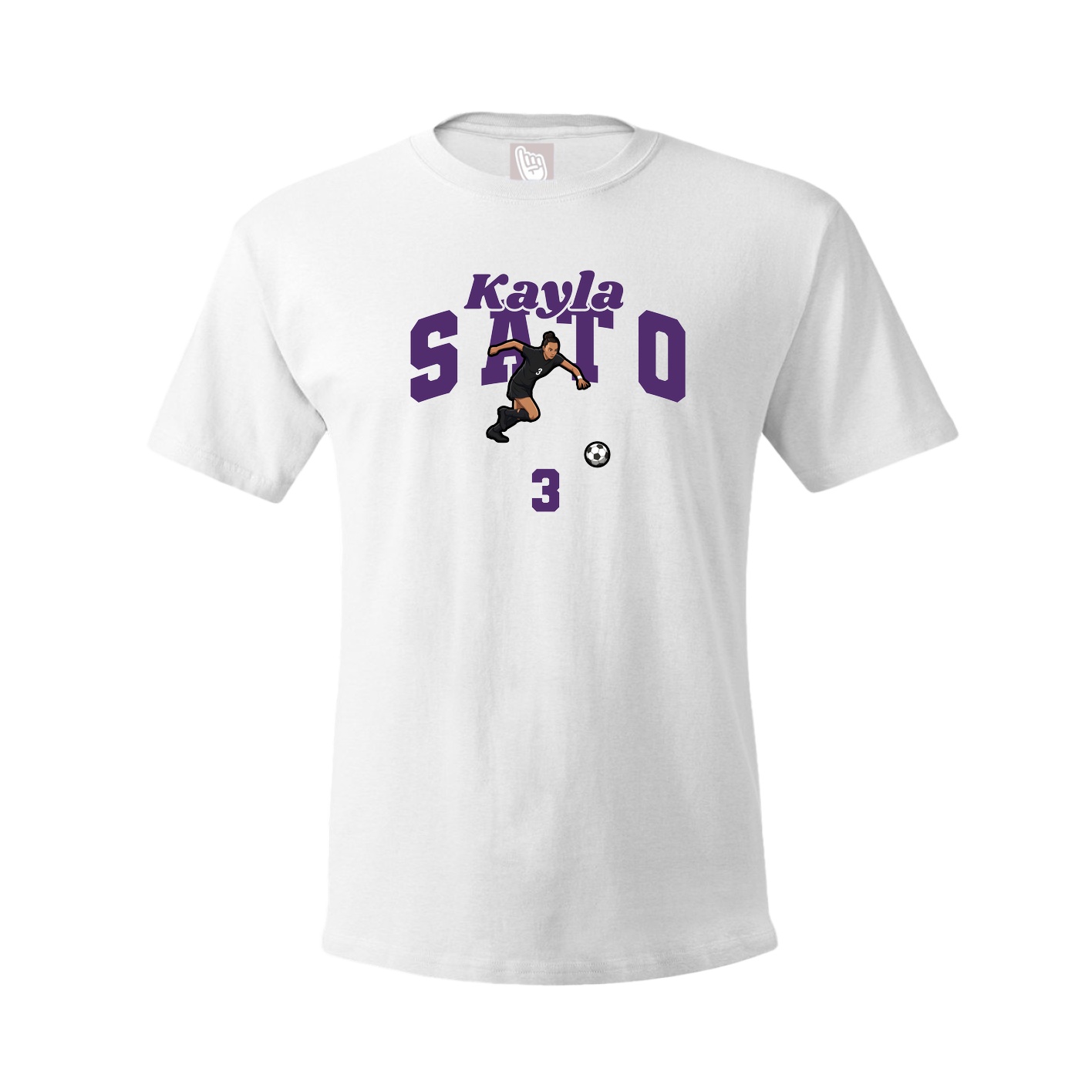 Tee — Signature Arch in White