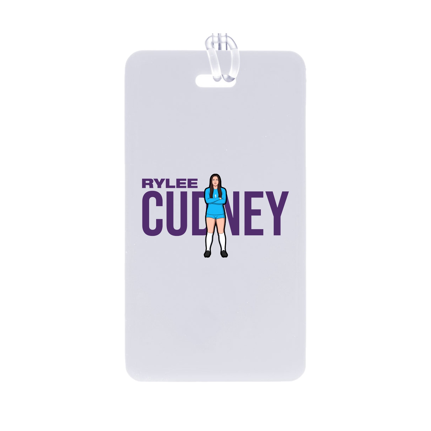 Bag Tag — Player Name in Classic