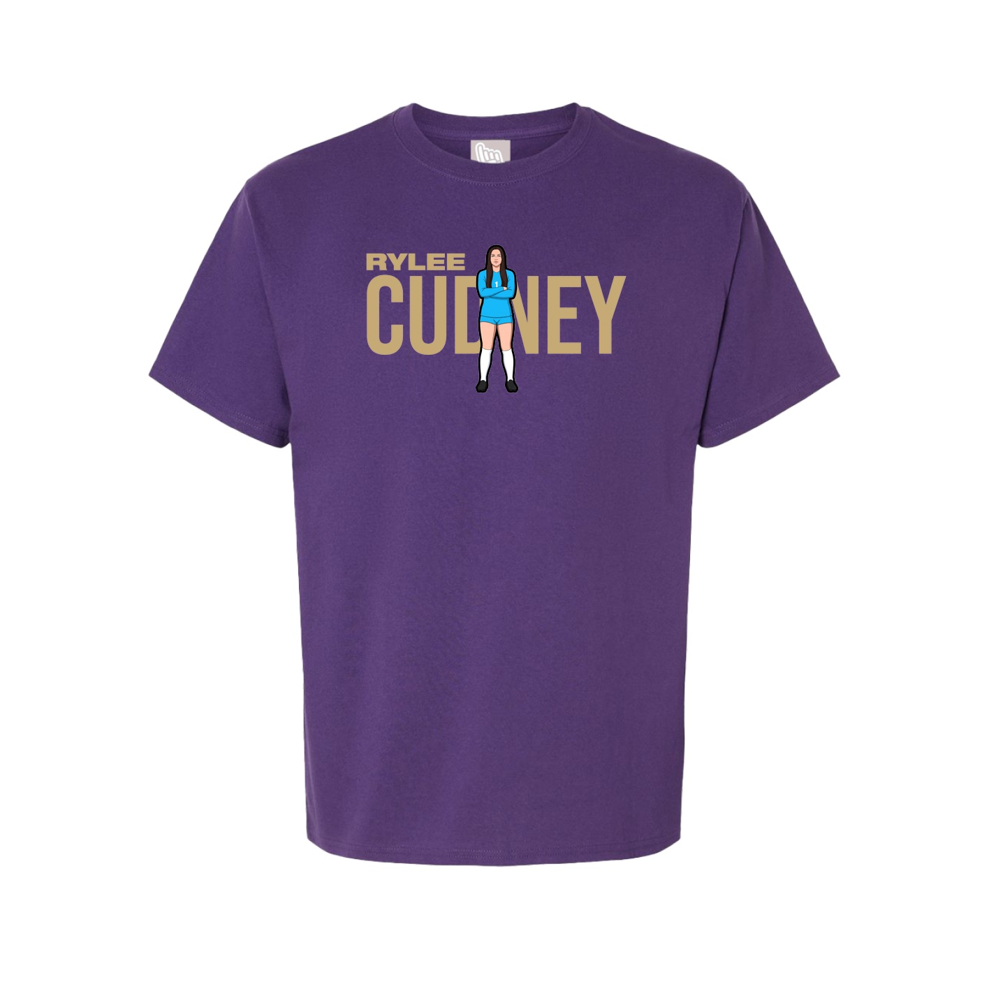 Tee — Player Name in Purple