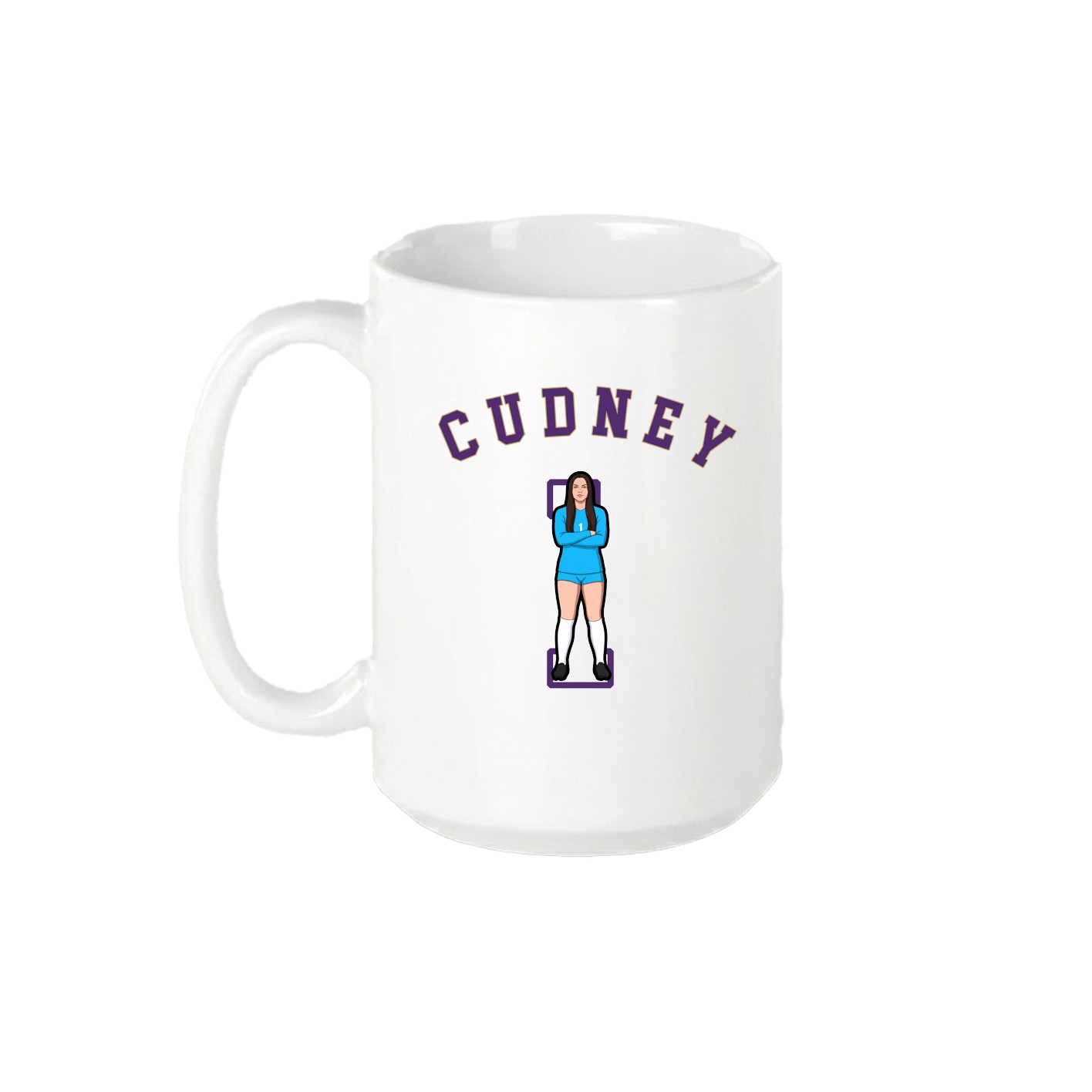 15oz Coffee Mug — Shirsey Arch in White