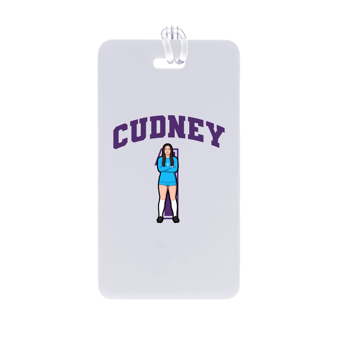 Bag Tag — Number in Classic