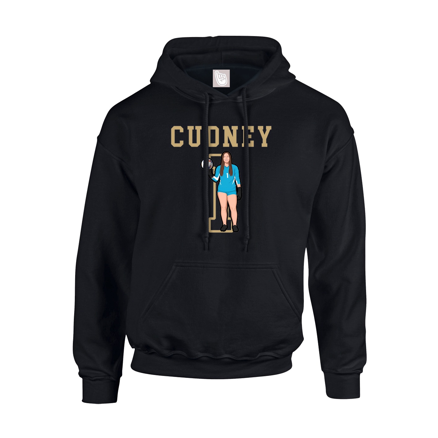 Youth Hoodie — Shirsey in Black