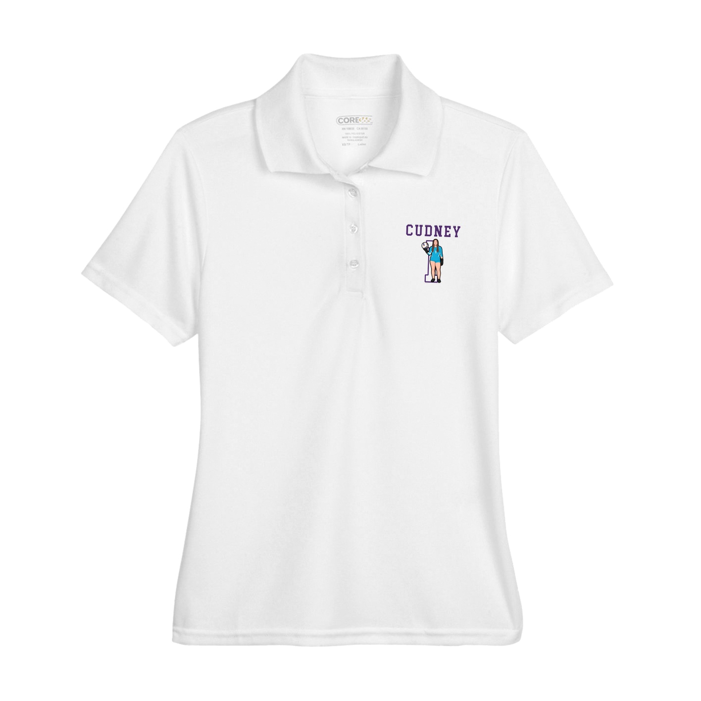 Womens Performance Polo — Shirsey in White