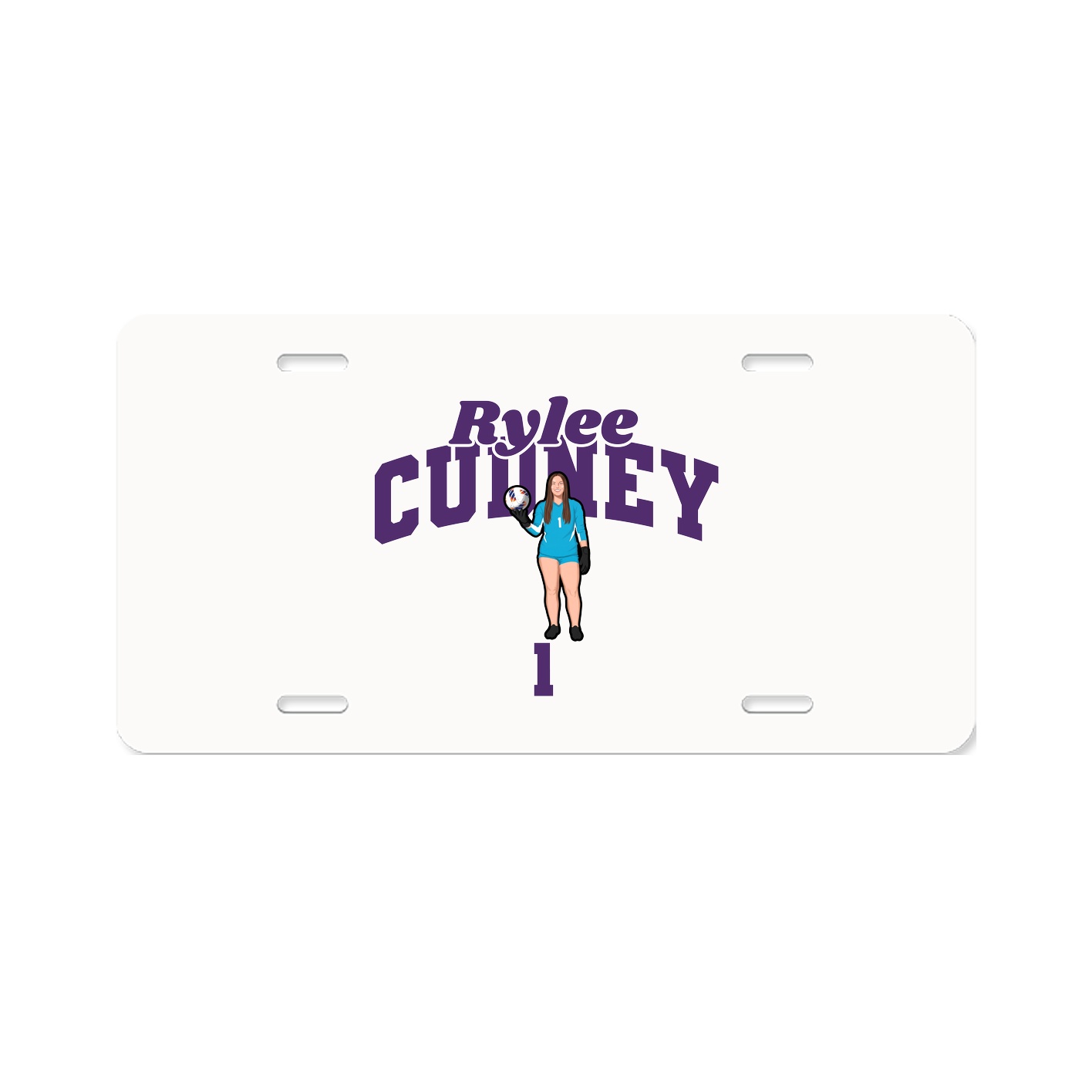 License Plate — Signature Arch in Classic
