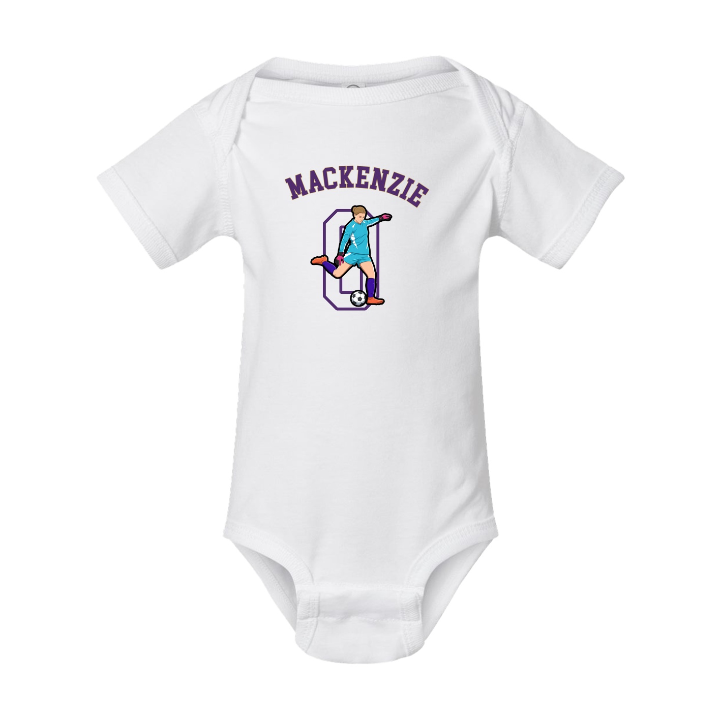 Baby Onesie — Shirsey Arch in White