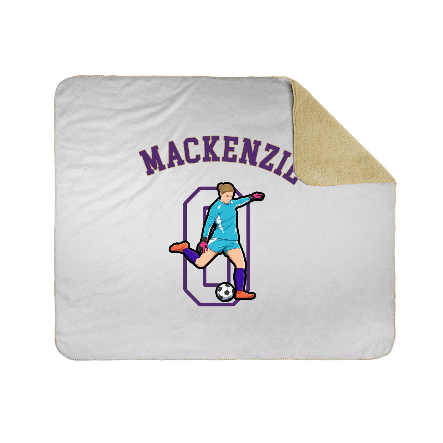 Throw Blanket — Shirsey Arch in White