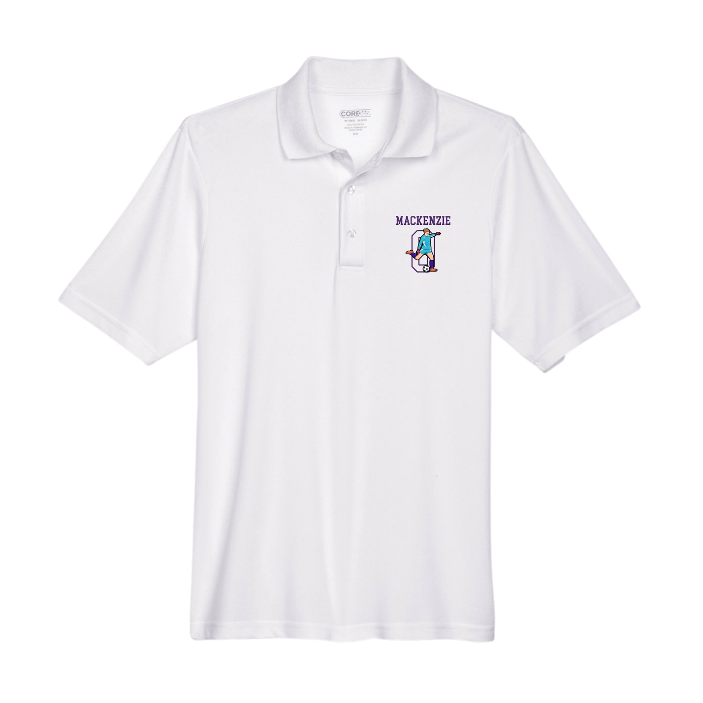 Performance Polo — Shirsey in White