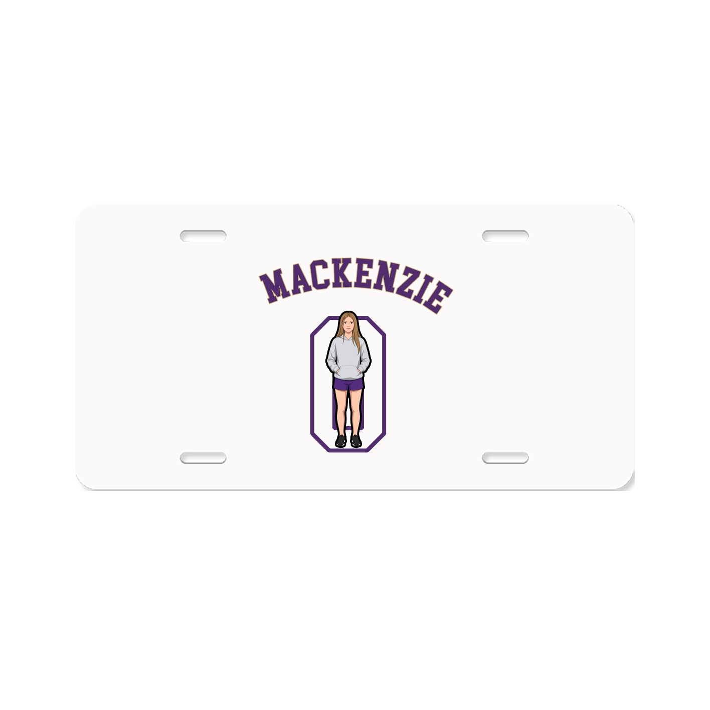 License Plate — Shirsey Arch in Classic