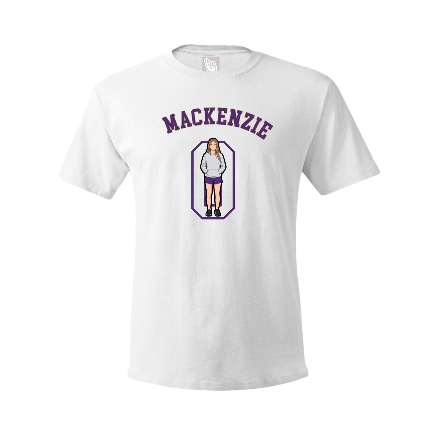 Tee — Shirsey Arch in White